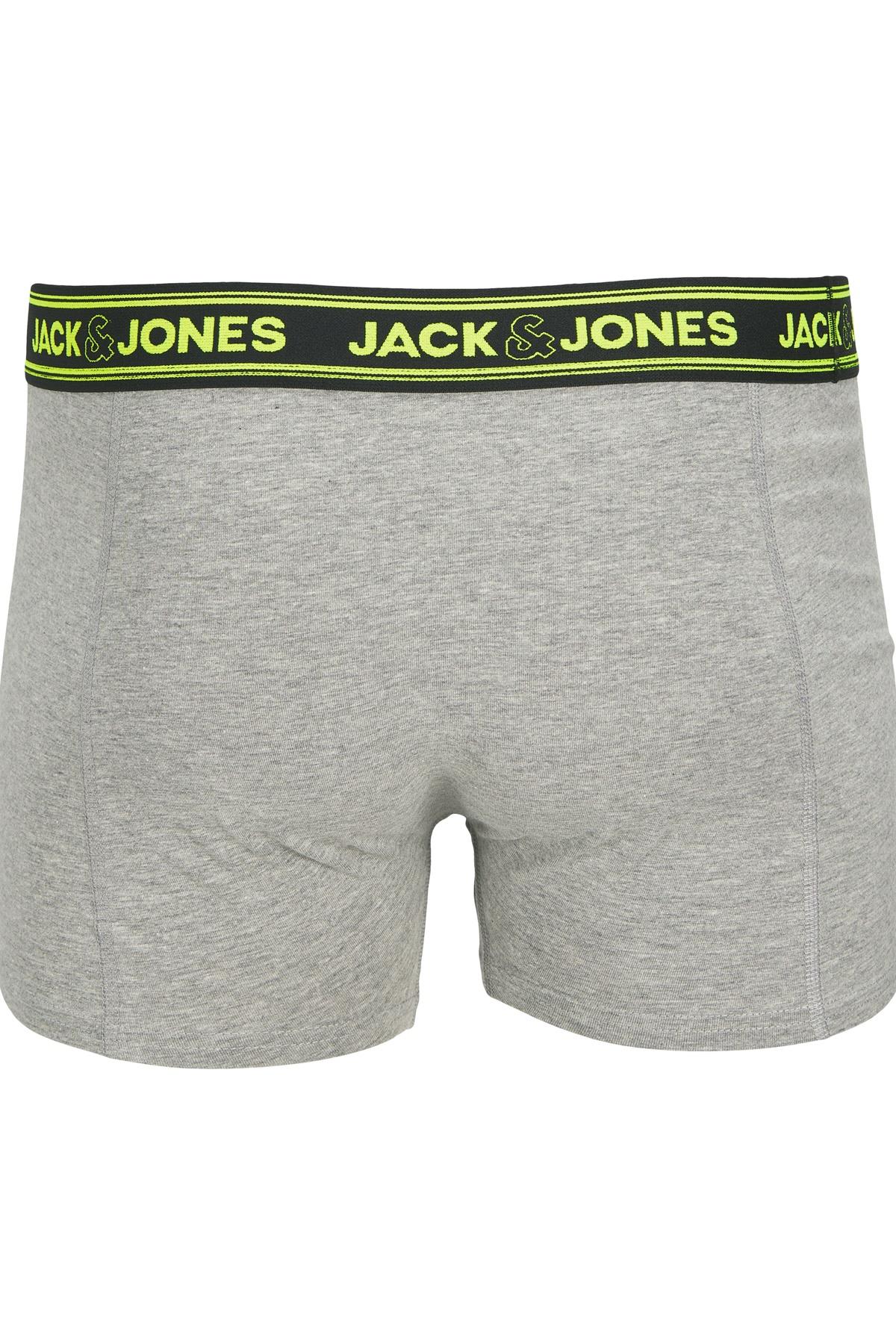 JACETHAN SOLID TRUNKS 3 PACK SN KOYU GRİ12260072