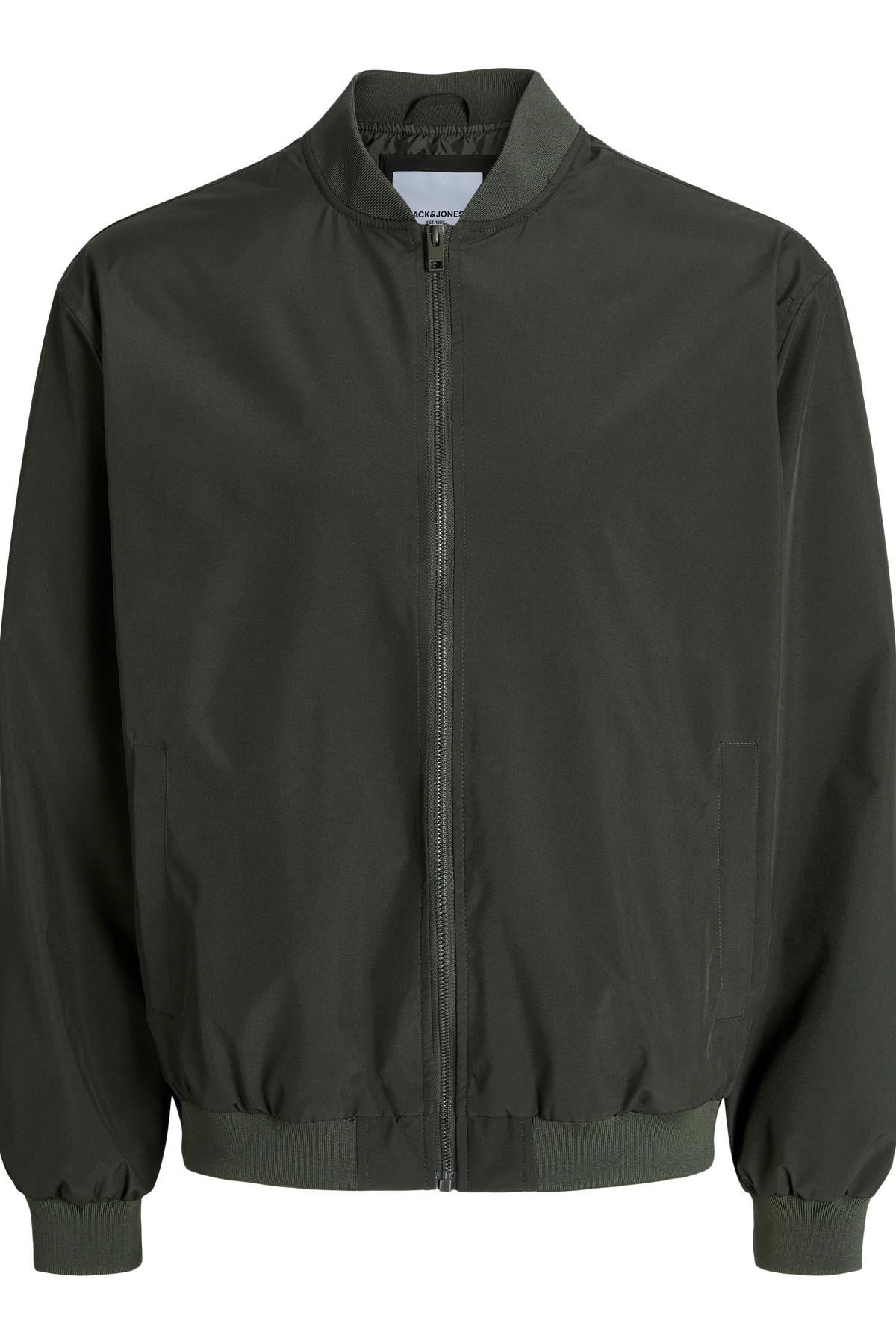 Jack & Jones Erkek Fermuarlı Bomber Mont – JJECHARGE 
