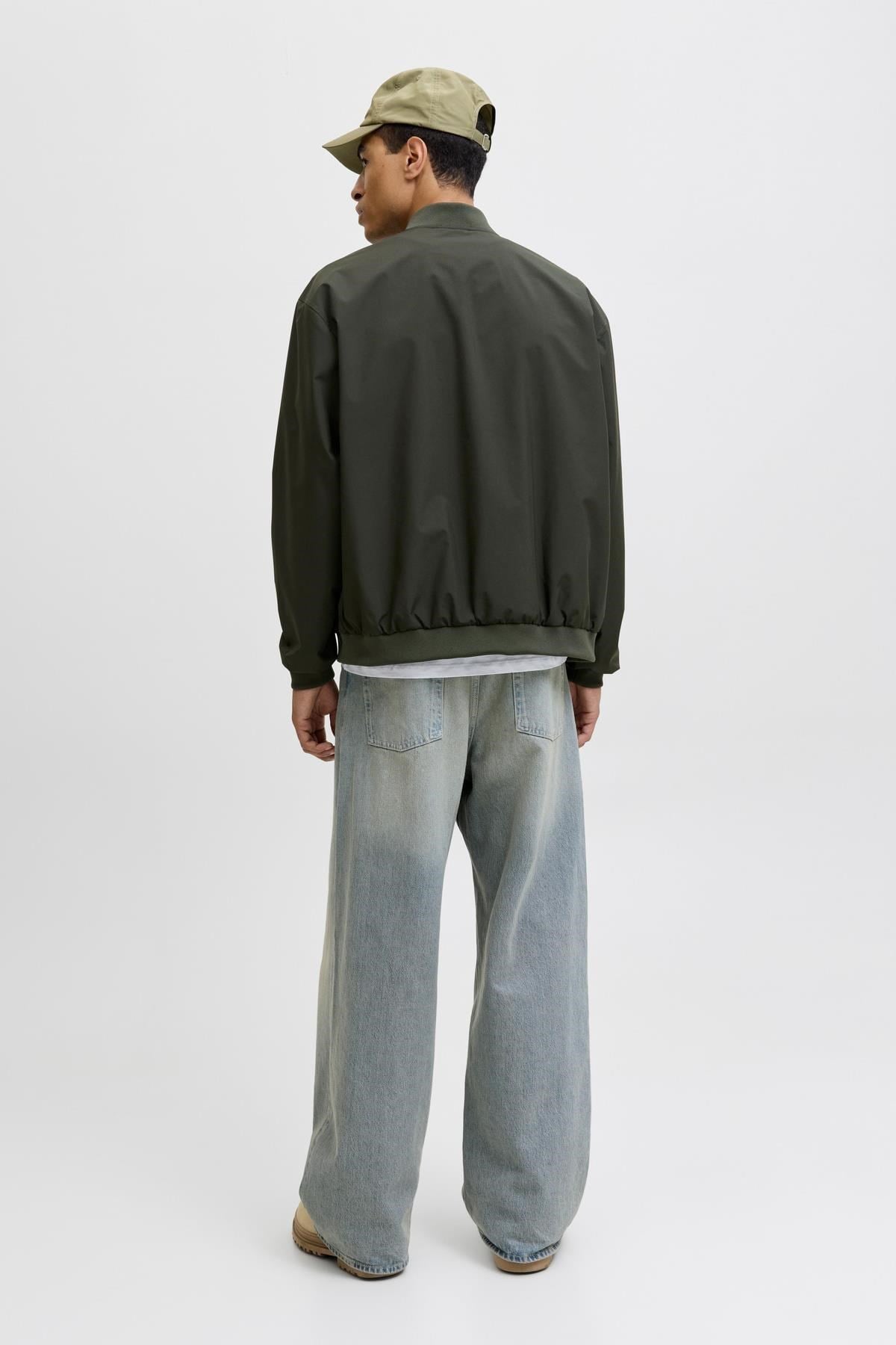 Jack & Jones Erkek Fermuarlı Bomber Mont – JJECHARGE 