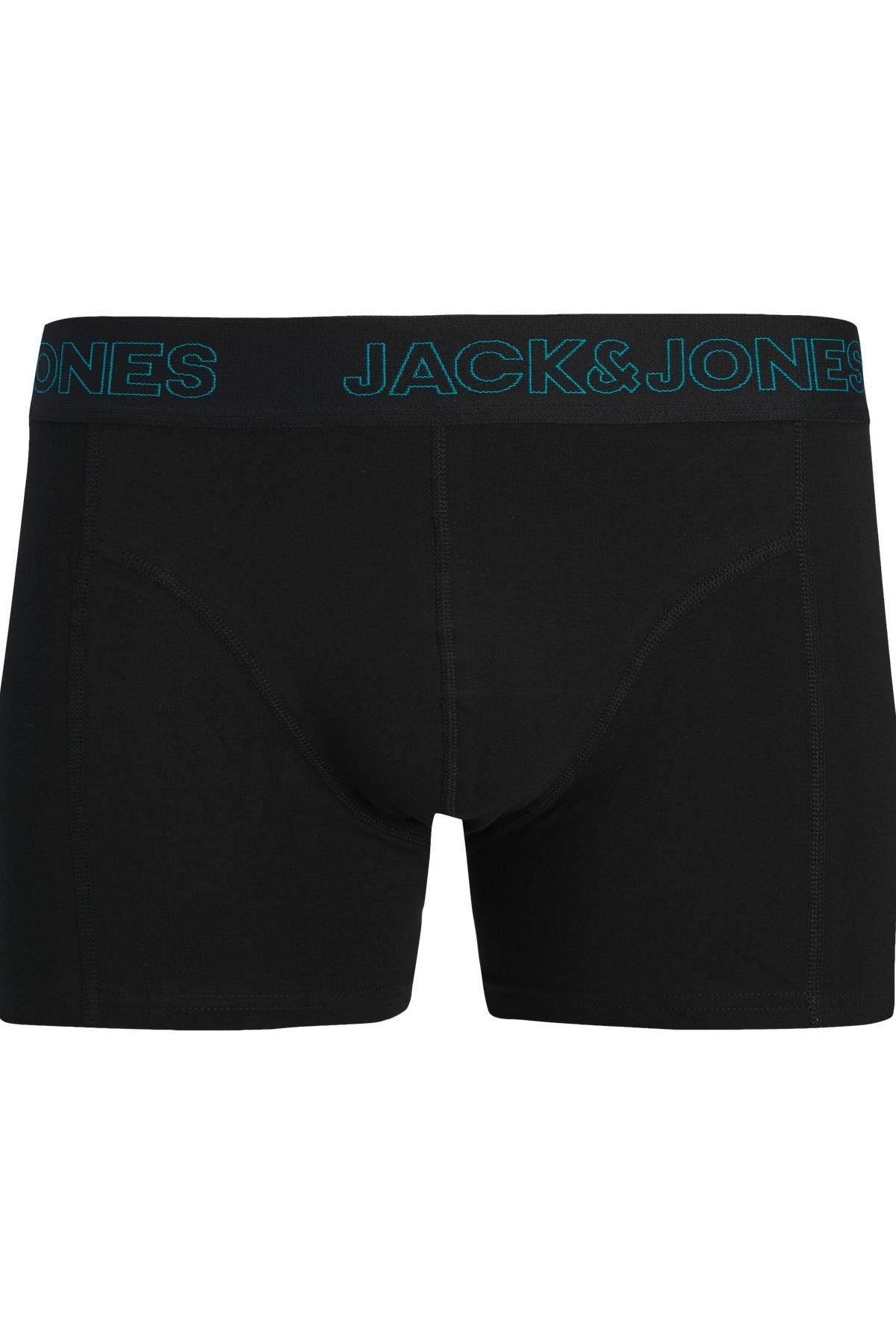 Jack & Jones JACEXOTIC Leaves 3’lü Boxer Seti Erkek Rahat Esnek Desenli 