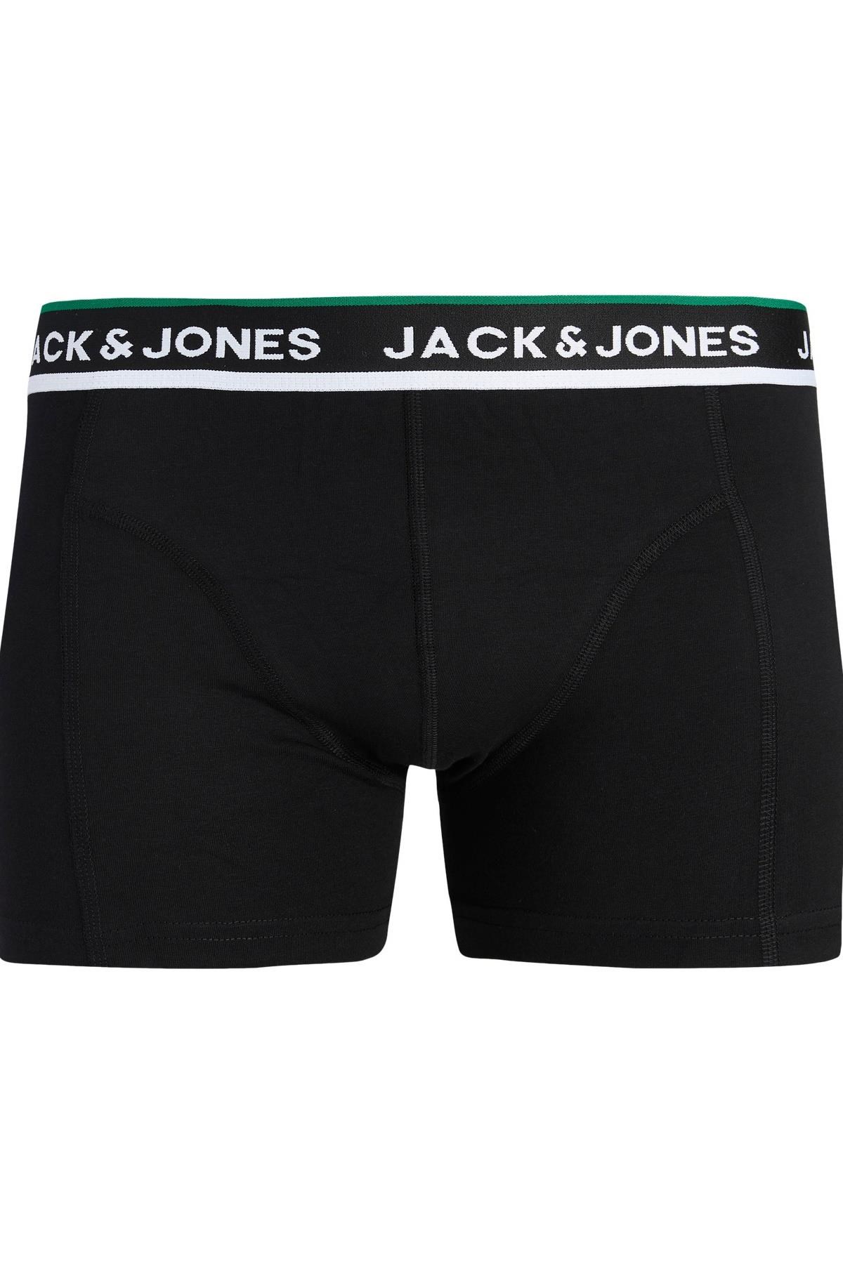 Jack & Jones JACSWAY Solid Erkek Boxer 3'lü Paket Pamuklu Rahat 