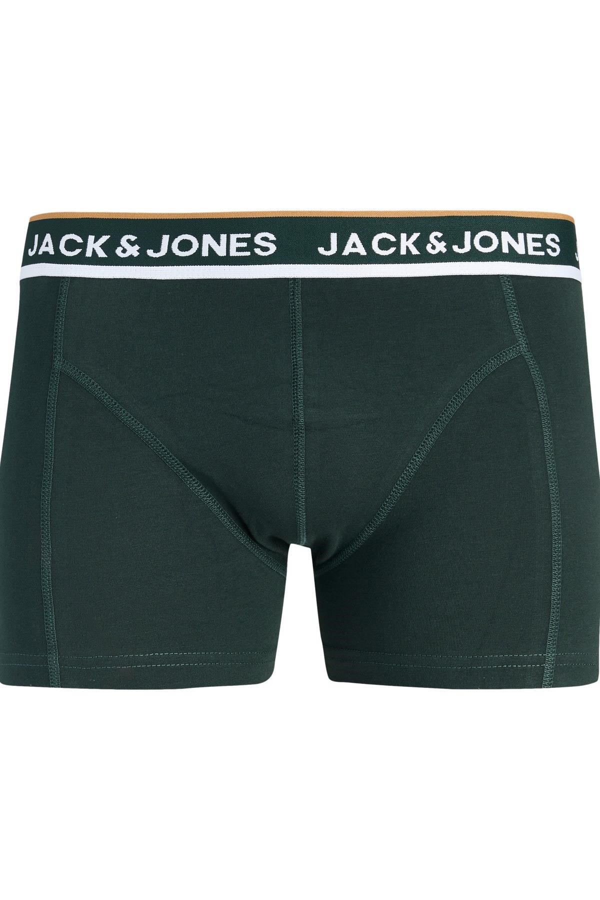 Jack & Jones JACSWAY Solid Erkek Boxer 3'lü Paket Pamuklu Rahat 