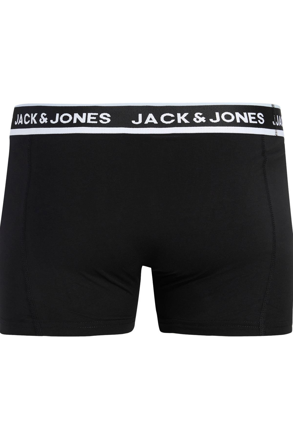Jack & Jones JACSWAY Solid Erkek Boxer 3'lü Paket Pamuklu Rahat 