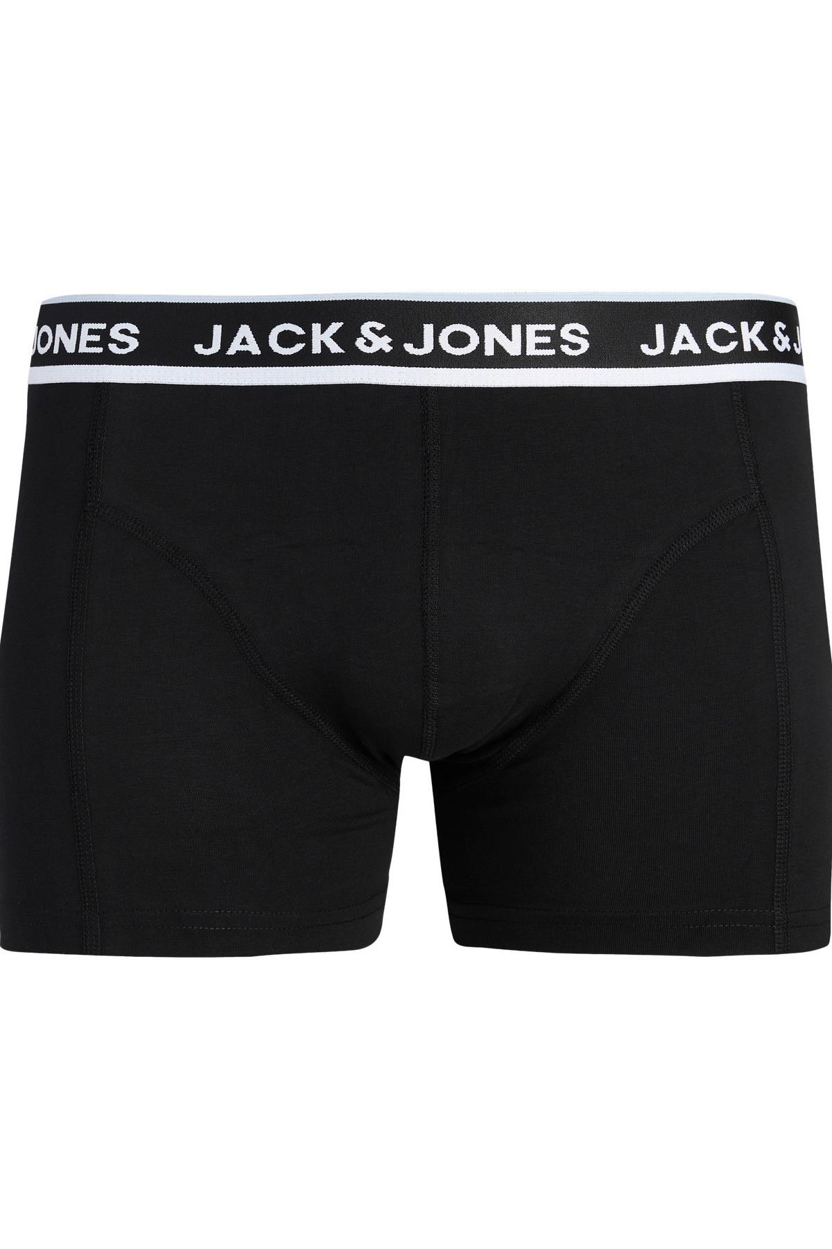 Jack & Jones JACSWAY Solid Erkek Boxer 3'lü Paket Pamuklu Rahat 