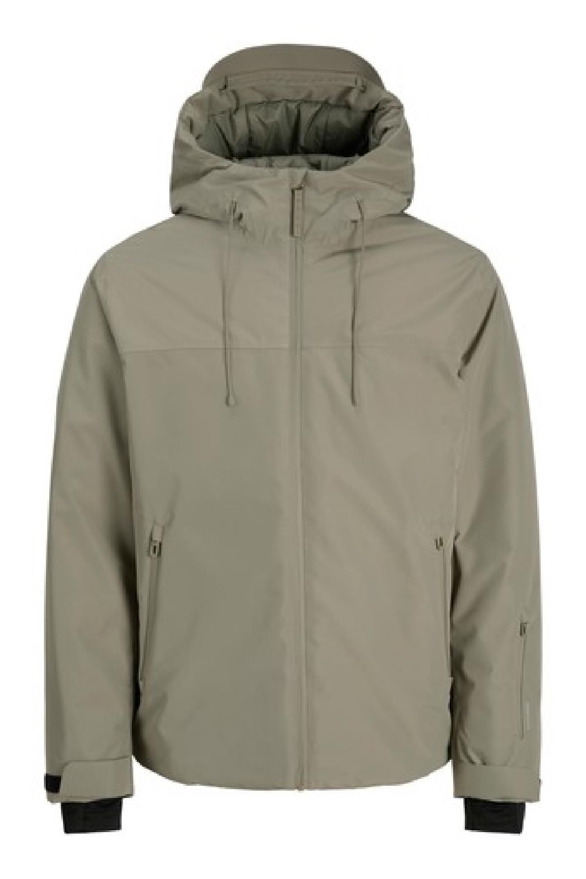 Jack & Jones JCOFUSION Erkek Teknik Kumaş Ceket Günlük Spor Rahat 