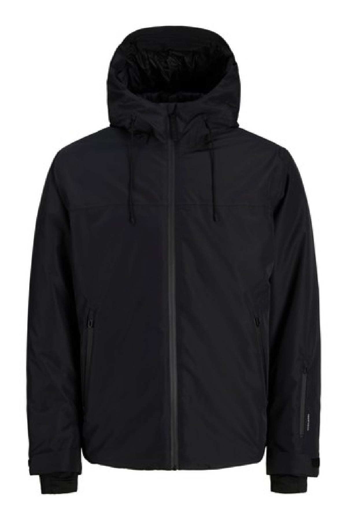 Jack & Jones JCOFUSION Erkek Teknik Kumaş Ceket Günlük Spor Rahat 