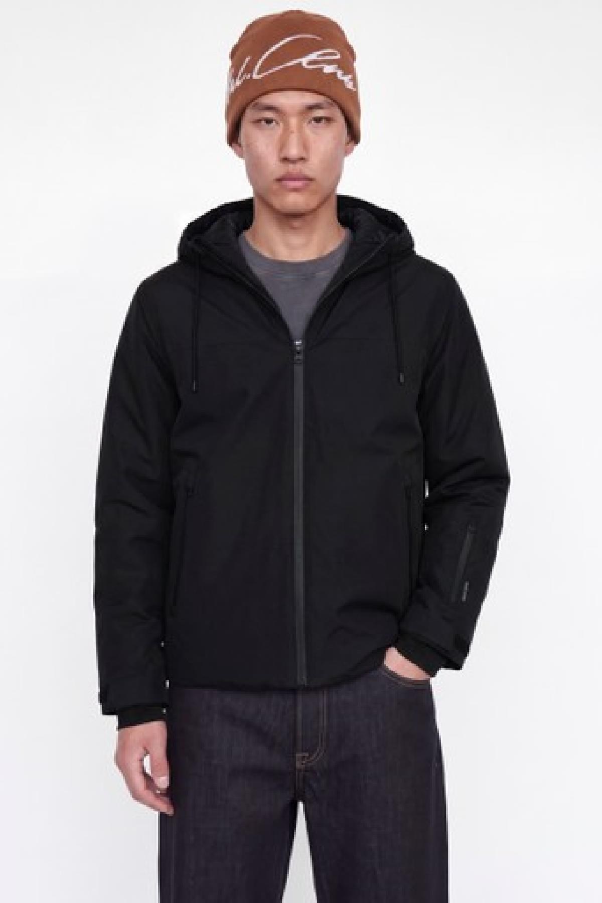 Jack & Jones JCOFUSION Erkek Teknik Kumaş Ceket Günlük Spor Rahat 
