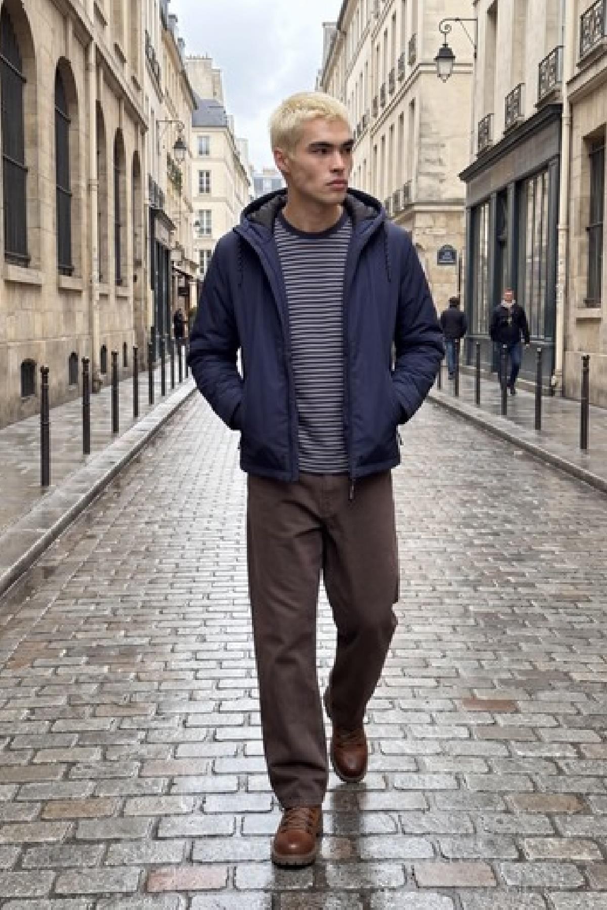 Jack & Jones JCOFUSION Lock Erkek Ceket Günlük Rahat Spor Şık 