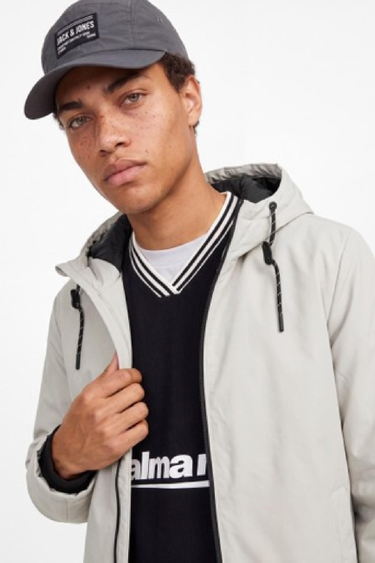 Jack & Jones JCOFUSION Lock Erkek Ceket Günlük Rahat Spor Şık 