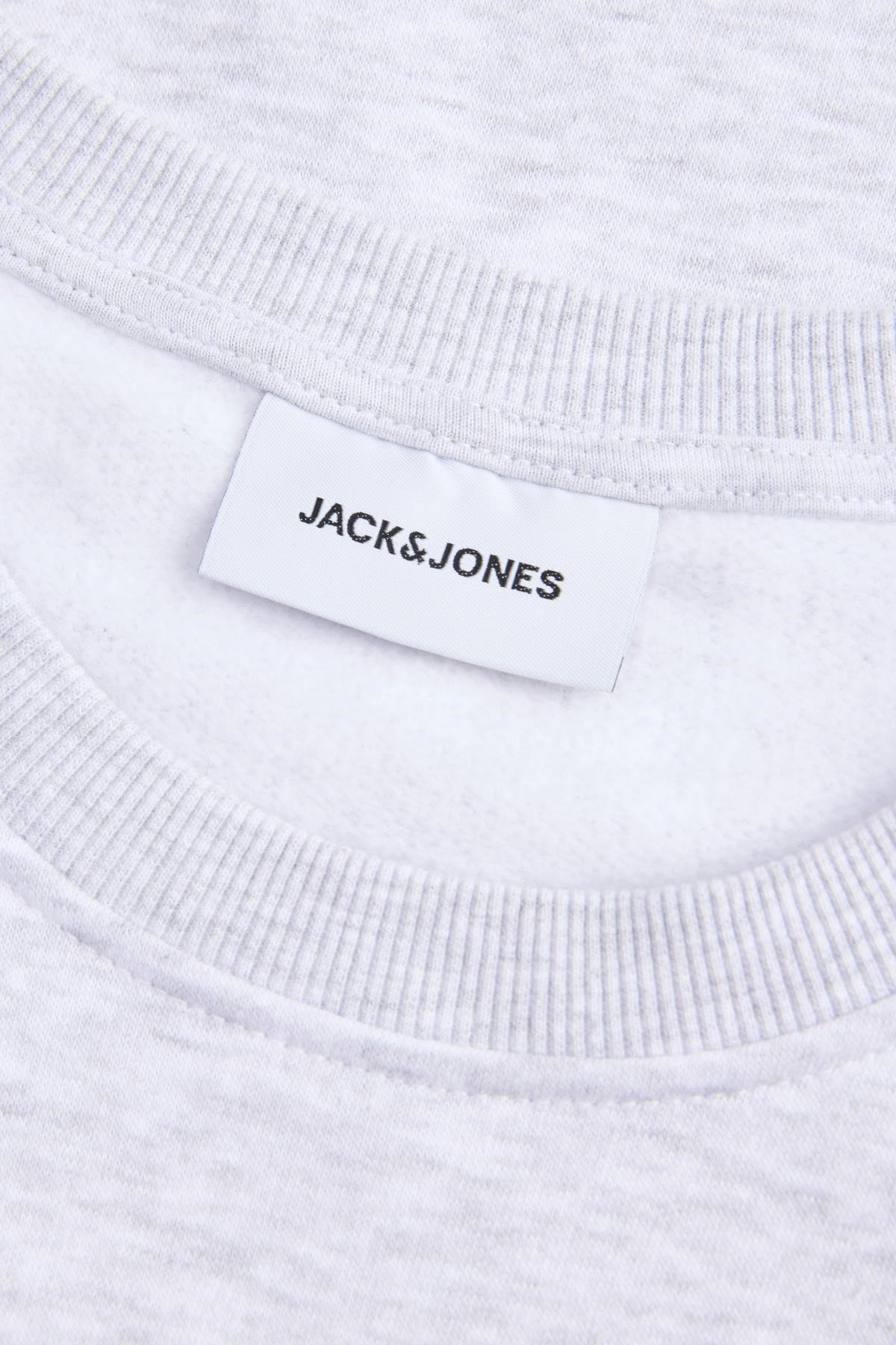 Jack & Jones JJBUSTER Erkek Bisiklet Yaka Sweatshirt Günlük Rahat 