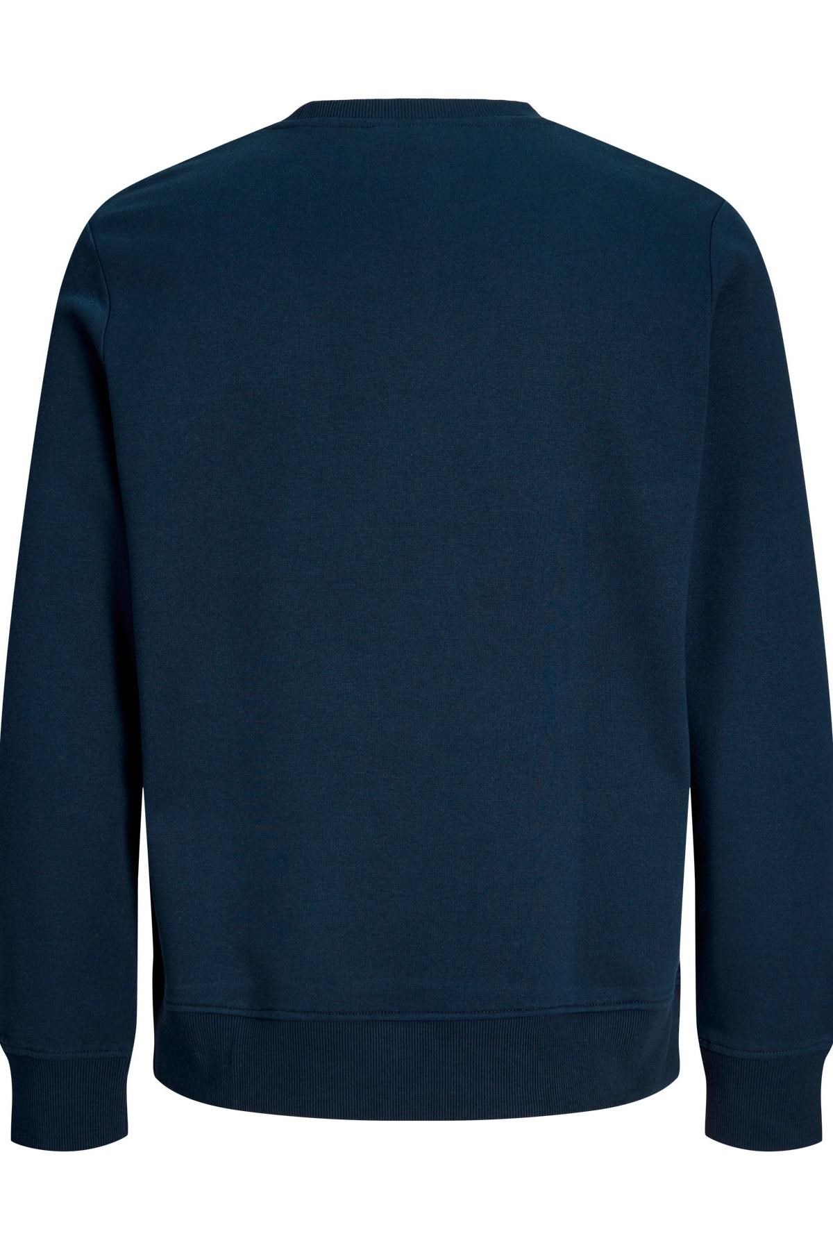 Jack & Jones JJBUSTER Erkek Bisiklet Yaka Sweatshirt Günlük Rahat 