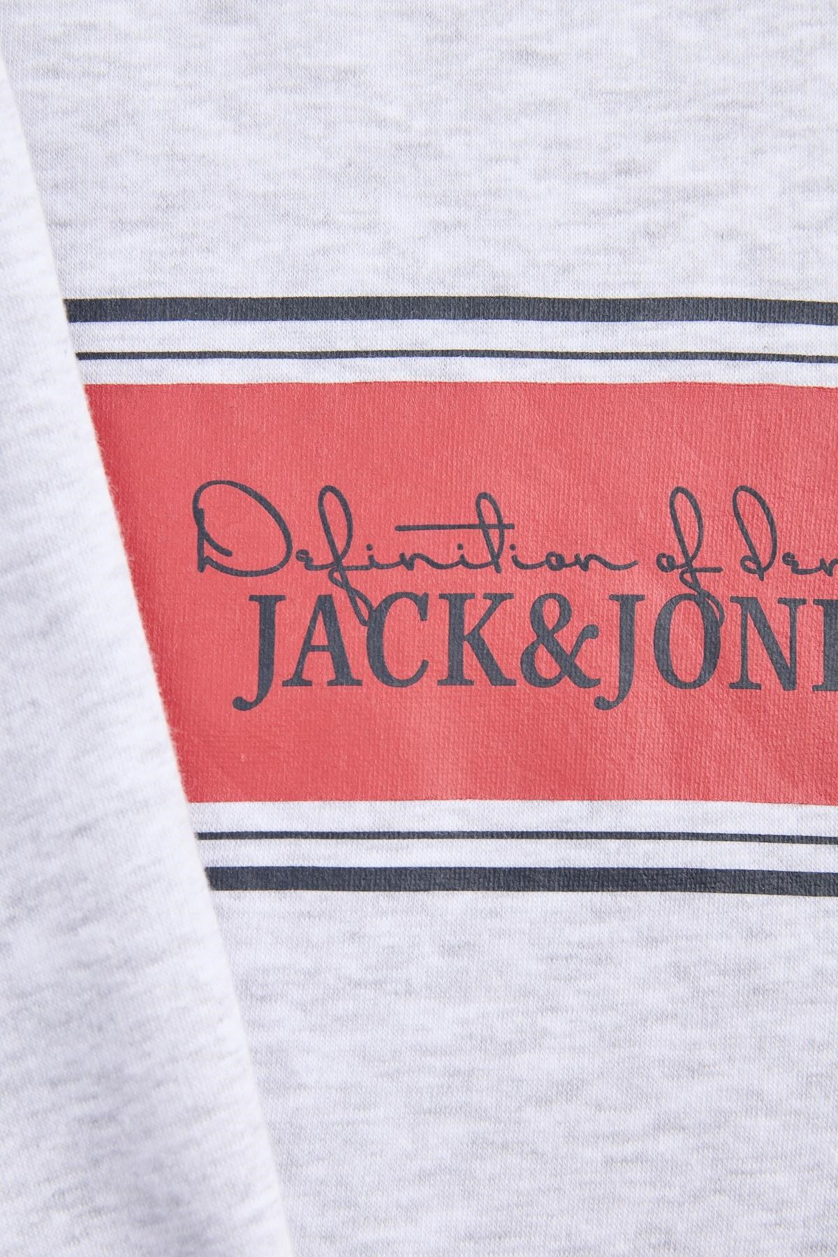 Jack & Jones JJBUSTER Erkek Bisiklet Yaka Sweatshirt Günlük Rahat 