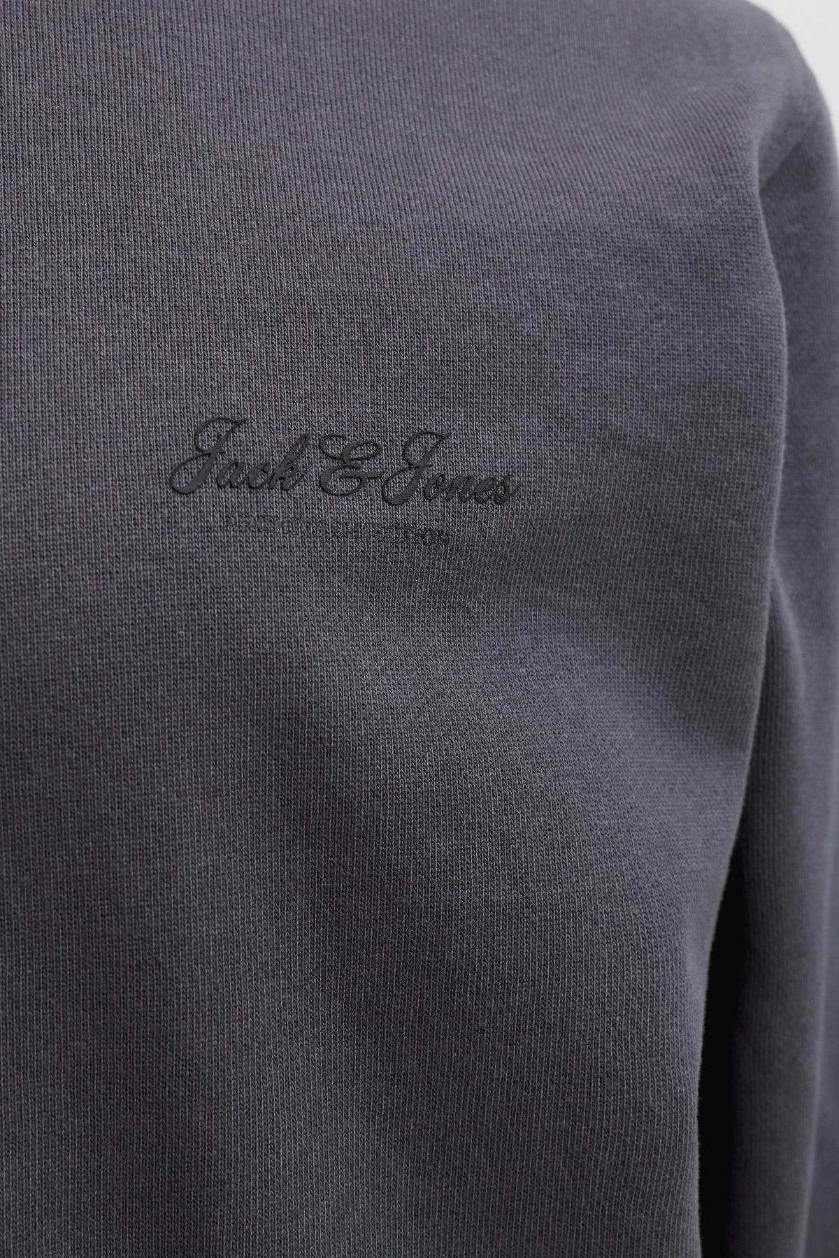 Jack & Jones JJEARCHIVE Graphic Erkek Baskılı Bisiklet Yaka Sweatshirt Günlük Rahat 
