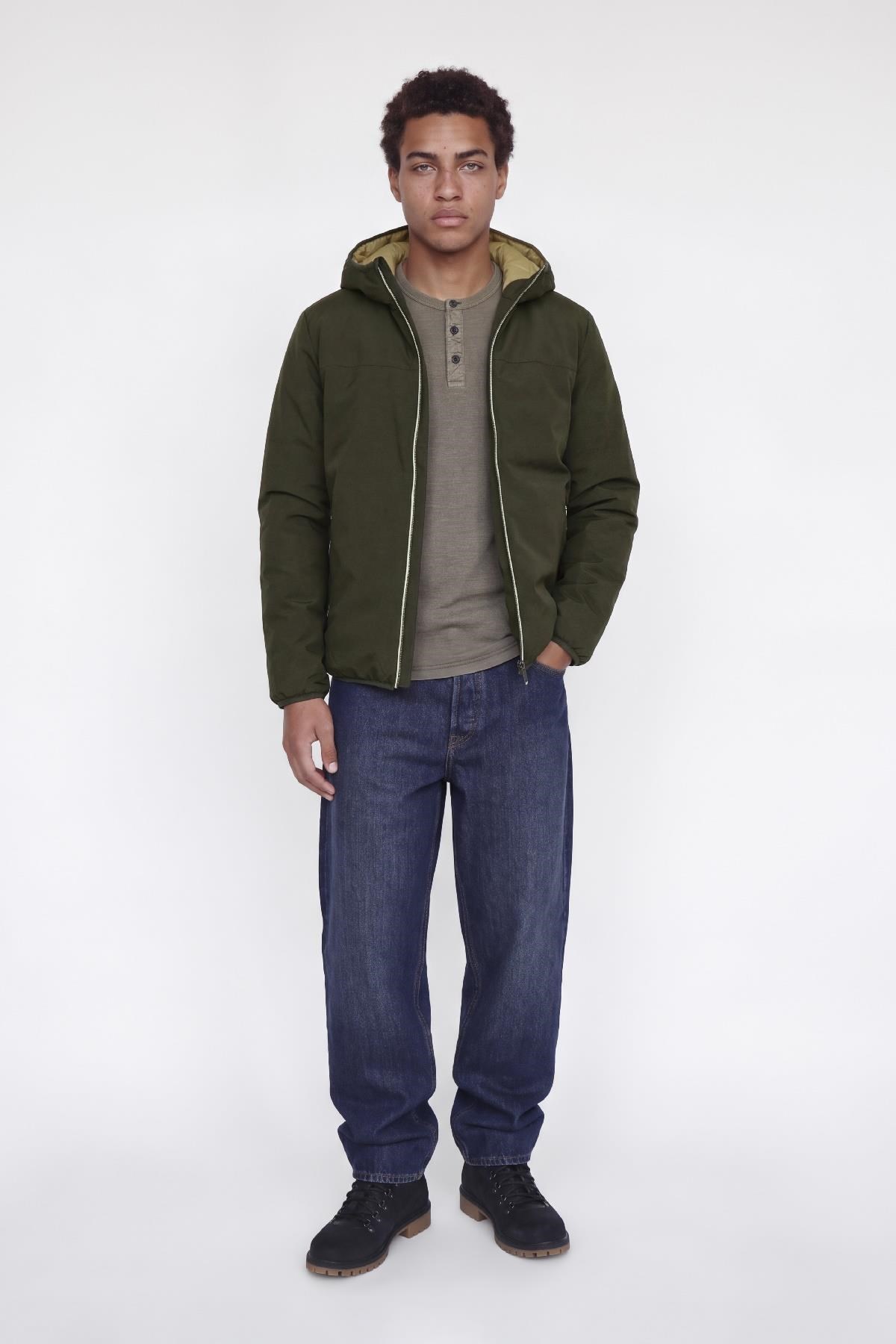 Jack & Jones JJEBROOKLYN Erkek Çift Taraflı Ceket Günlük Rahat 