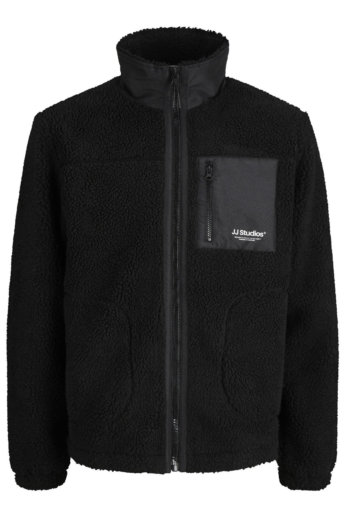 Jack & Jones JJESOHO Erkek Teddy Peluş Ceket Günlük Rahat 