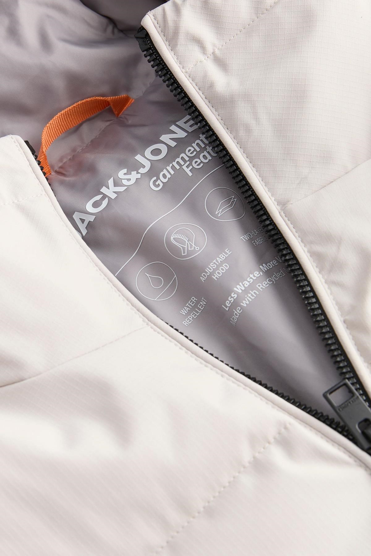 Jack & Jones JJGALAXY Erkek Şişme Mont Puffer Ceket Günlük Rahat 