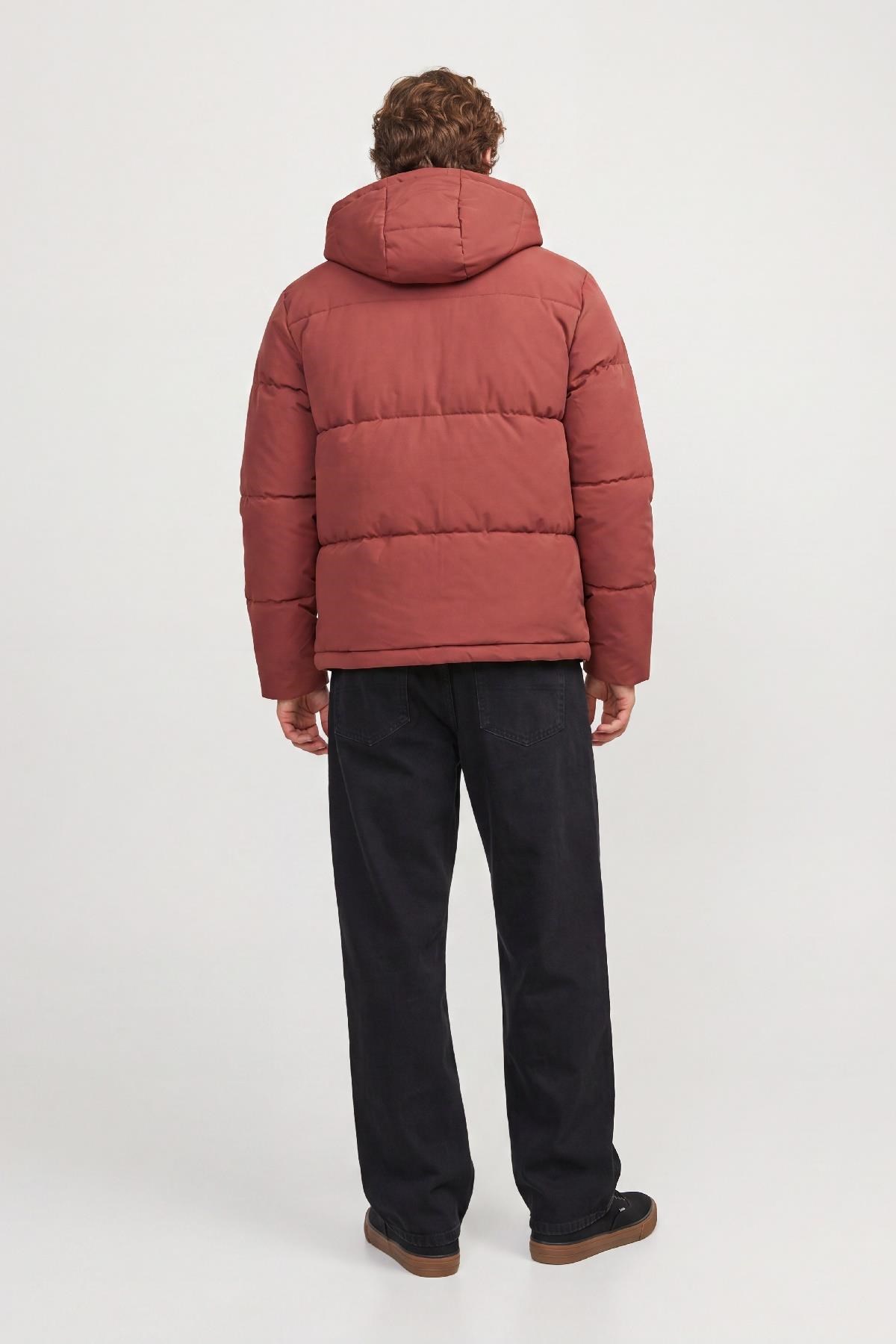 Jack & Jones JJGALAXY Erkek Şişme Mont Puffer Ceket Günlük Rahat 