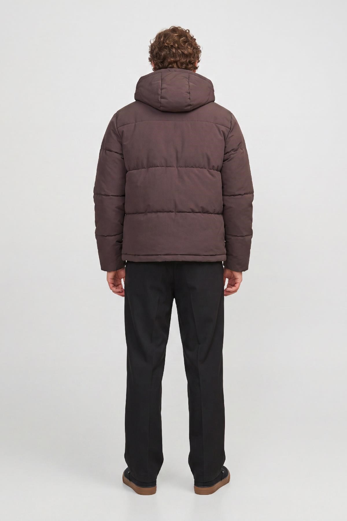 Jack & Jones JJGALAXY Erkek Şişme Mont Puffer Ceket Günlük Rahat 