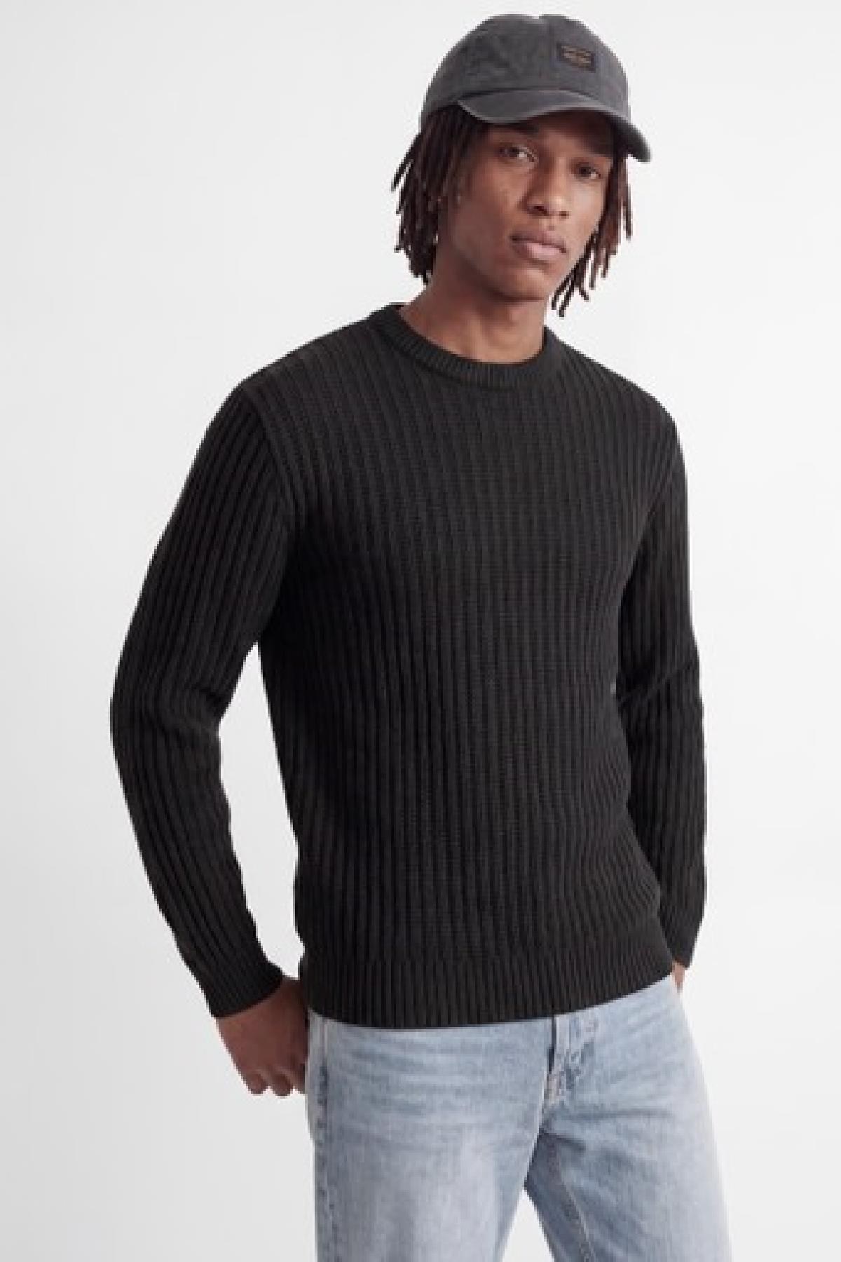 Jack & Jones JJJAXON Erkek Bisiklet Yaka Triko Kazak Günlük Şık 