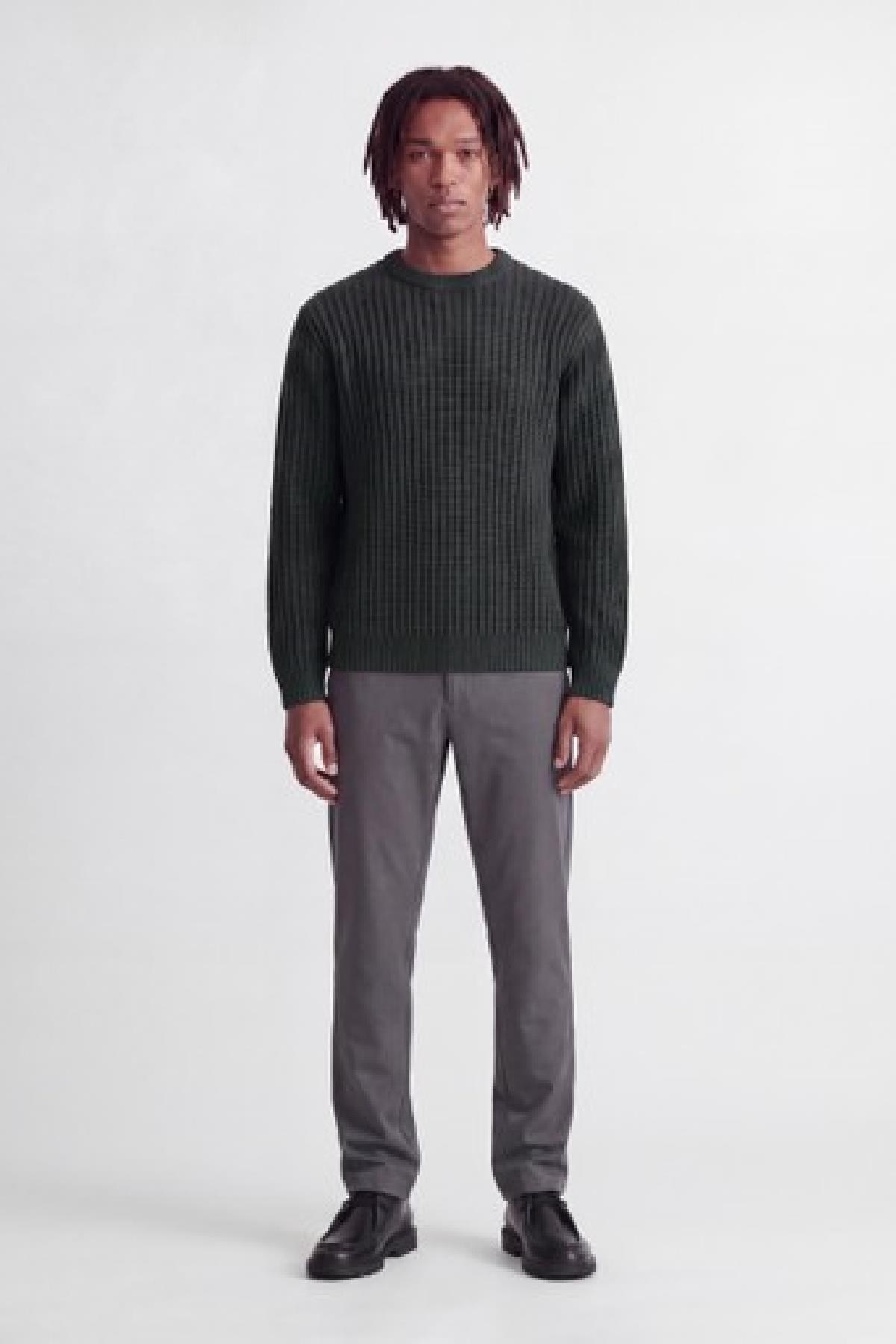 Jack & Jones JJJAXON Erkek Bisiklet Yaka Triko Kazak Günlük Şık 