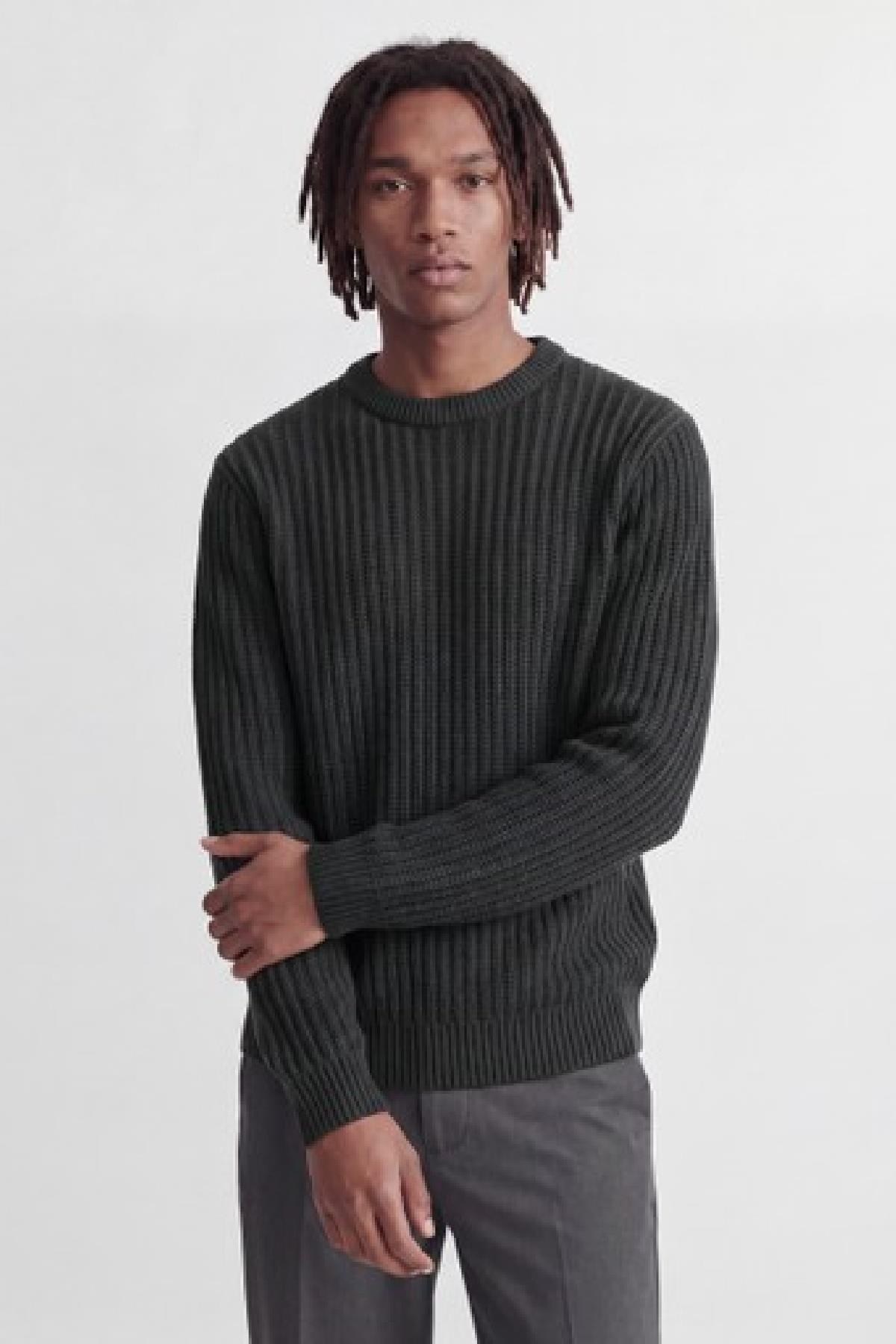 Jack & Jones JJJAXON Erkek Bisiklet Yaka Triko Kazak Günlük Şık 