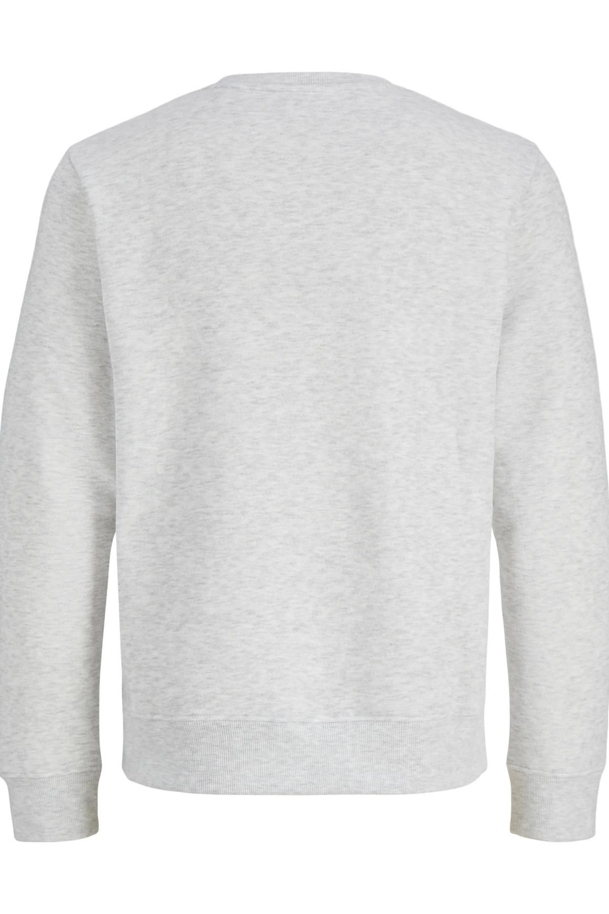 Jack & Jones JJMUNK Erkek Bisiklet Yaka Sweatshirt Rahat Günlük 