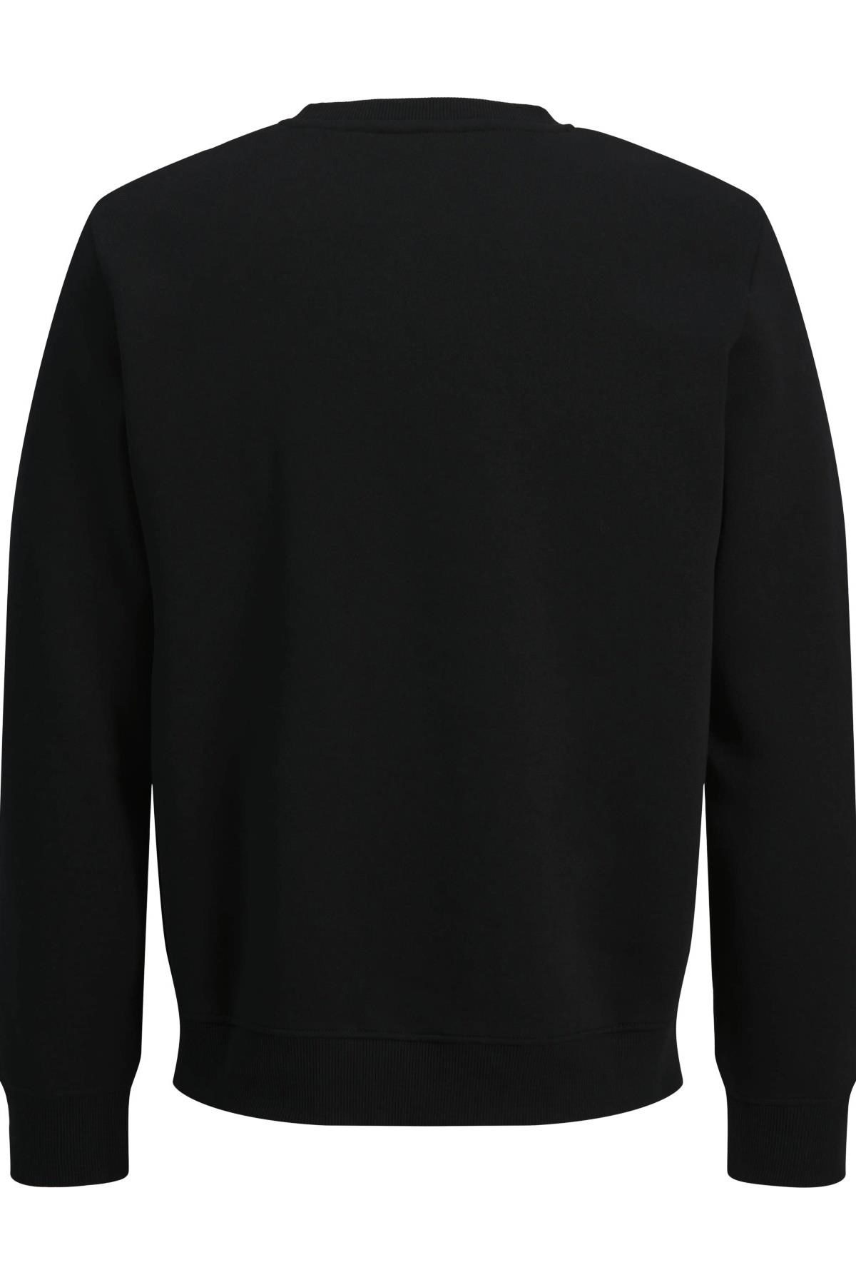 Jack & Jones JJMUNK Erkek Bisiklet Yaka Sweatshirt Rahat Günlük 