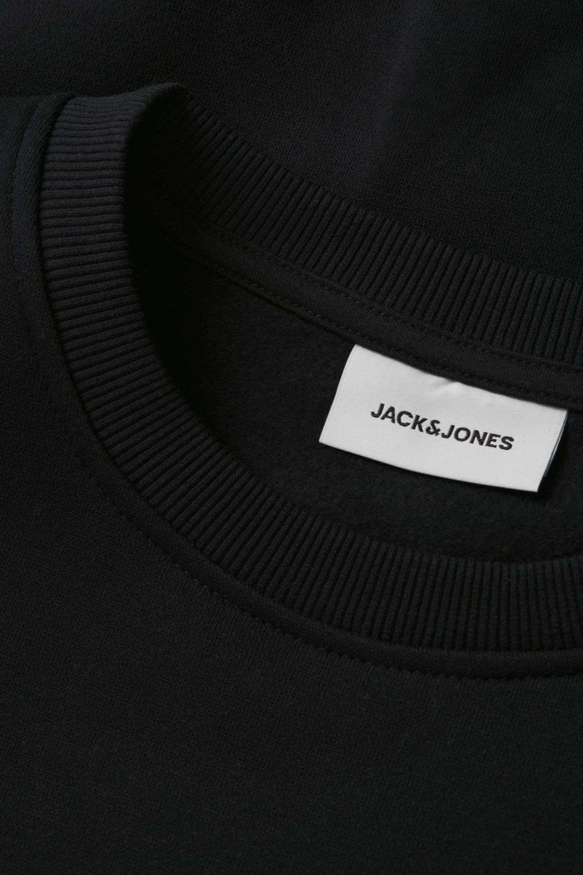 Jack & Jones JJMUNK Erkek Bisiklet Yaka Sweatshirt Rahat Günlük 