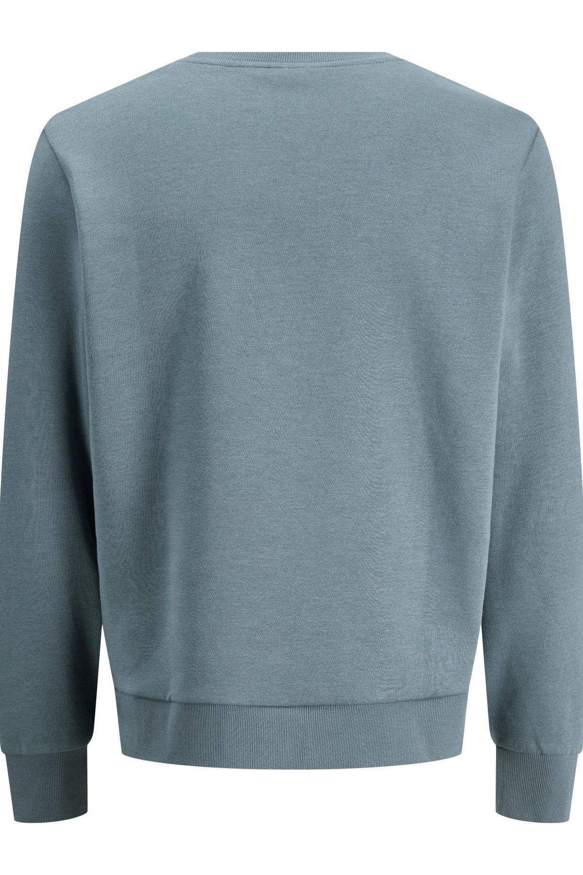 Jack & Jones JJPAN Erkek Bisiklet Yaka Sweatshirt Günlük Rahat 
