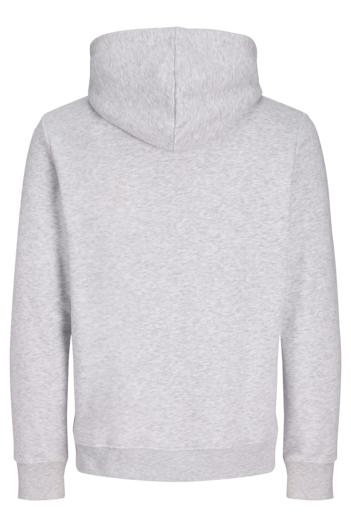 Jack & Jones JJRUSH Erkek Kapüşonlu Sweatshirt Rahat Günlük Pamuklu 