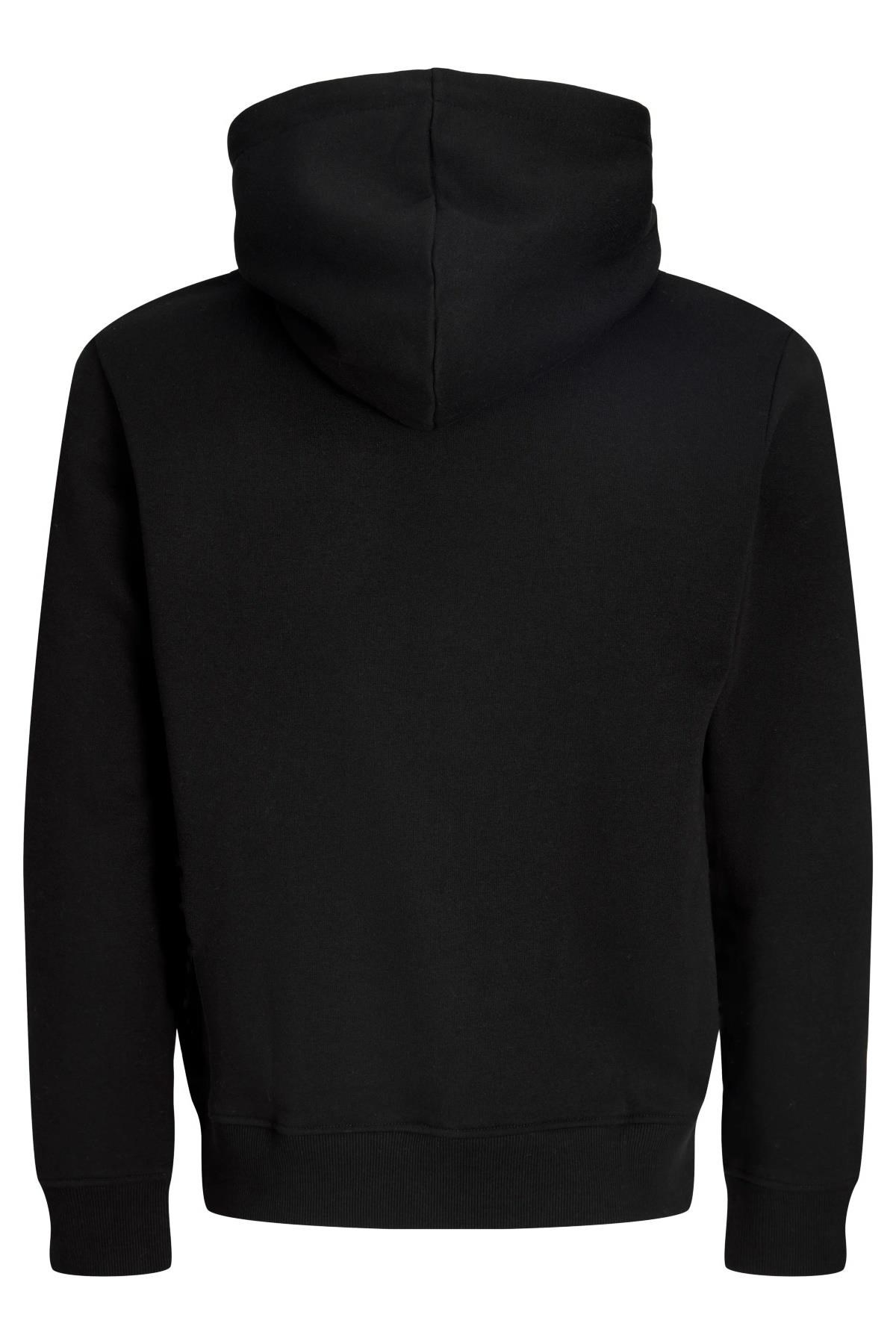 Jack & Jones JJRUSH Erkek Kapüşonlu Sweatshirt Rahat Günlük Pamuklu 