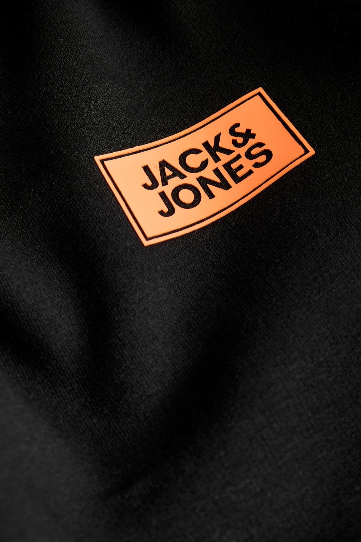 Jack & Jones JJRUSH Erkek Sweatshirt Bisiklet Yaka Rahat Günlük Pamuklu 