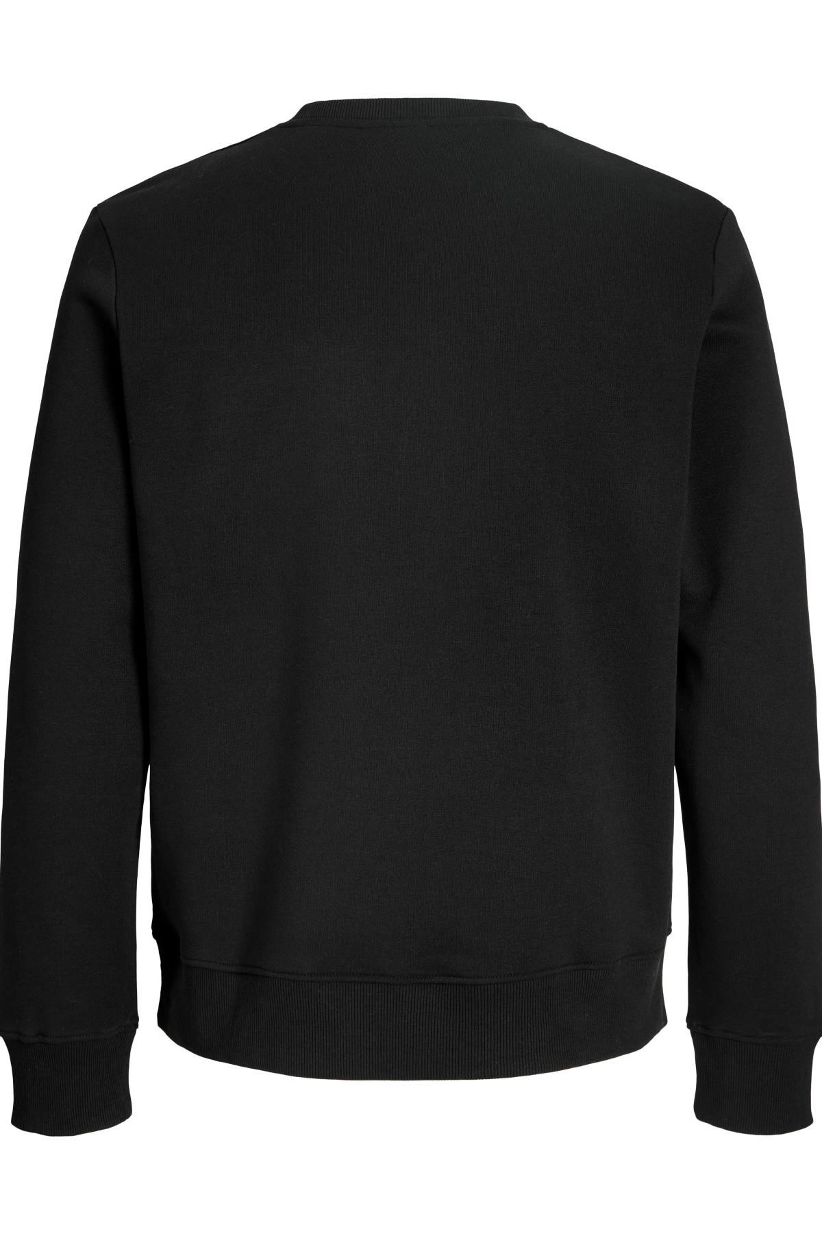 Jack & Jones JJRUSH Erkek Sweatshirt Bisiklet Yaka Rahat Günlük Pamuklu 