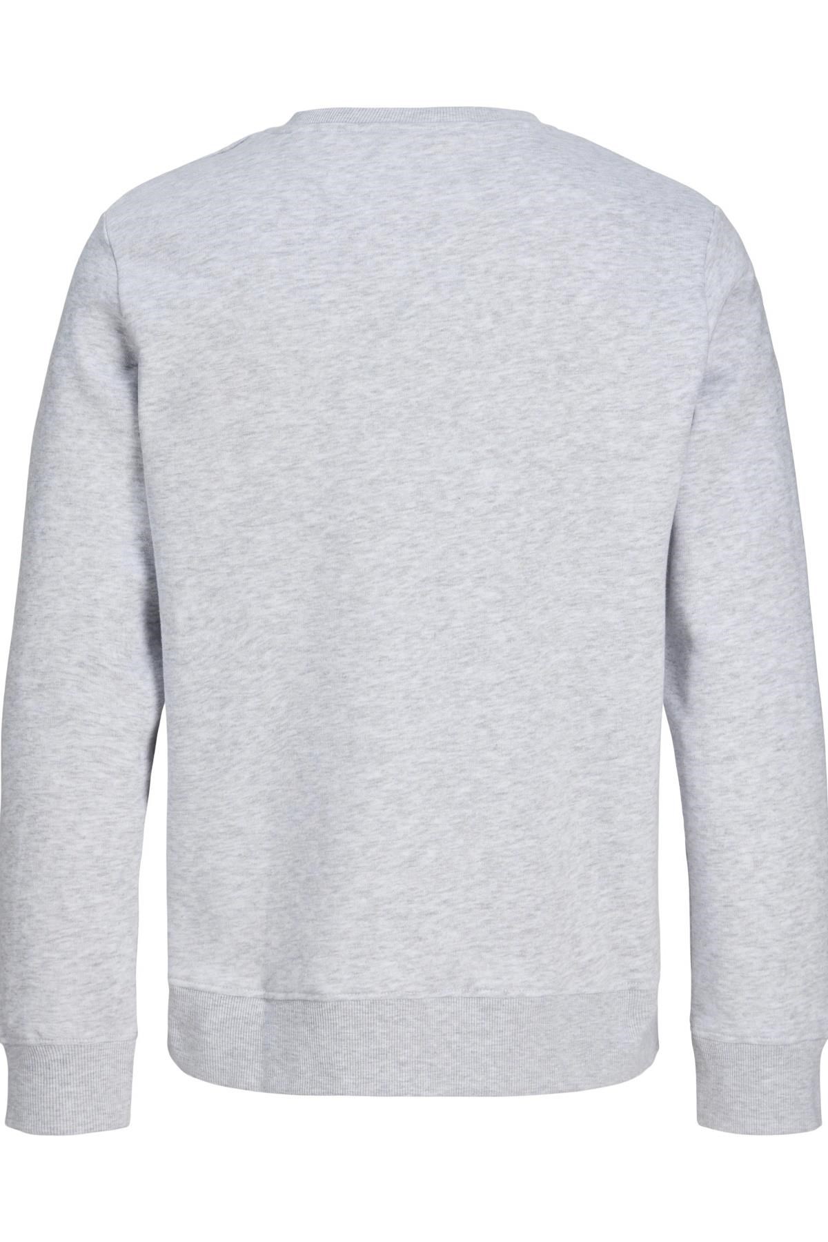 Jack & Jones JJRUSH Erkek Sweatshirt Bisiklet Yaka Rahat Günlük Pamuklu 