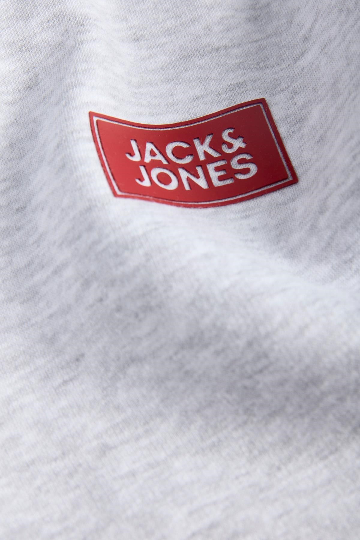 Jack & Jones JJRUSH Erkek Sweatshirt Bisiklet Yaka Rahat Günlük Pamuklu 