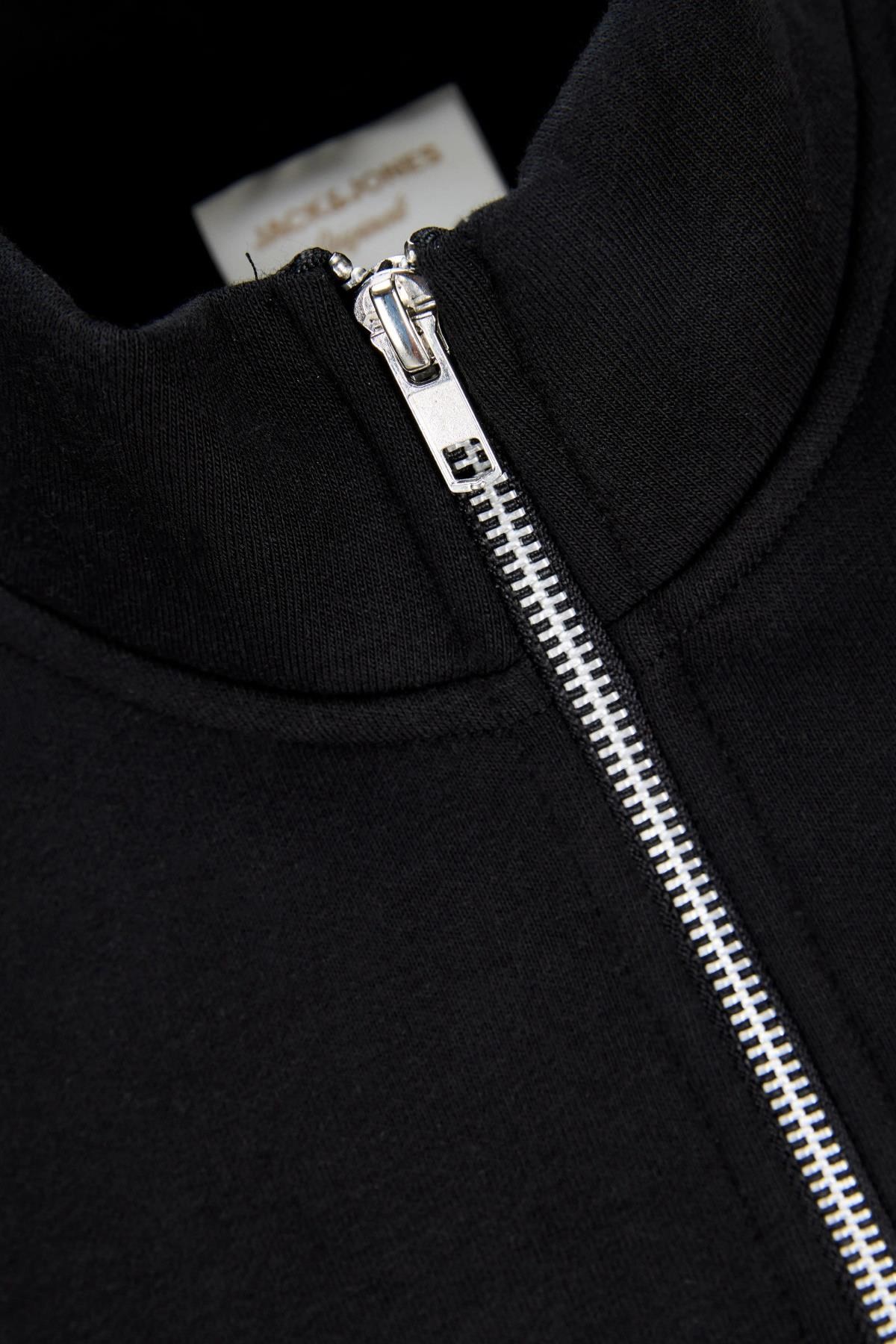 Jack & Jones JORNEWOVE Erkek Dik Yaka Sweatshirt Günlük Rahat Şık 