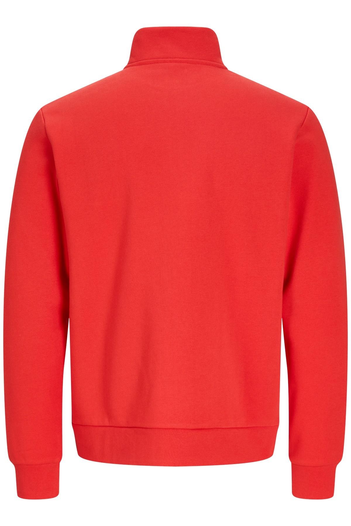 Jack & Jones JORNEWOVE Erkek Dik Yaka Sweatshirt Günlük Rahat Şık 
