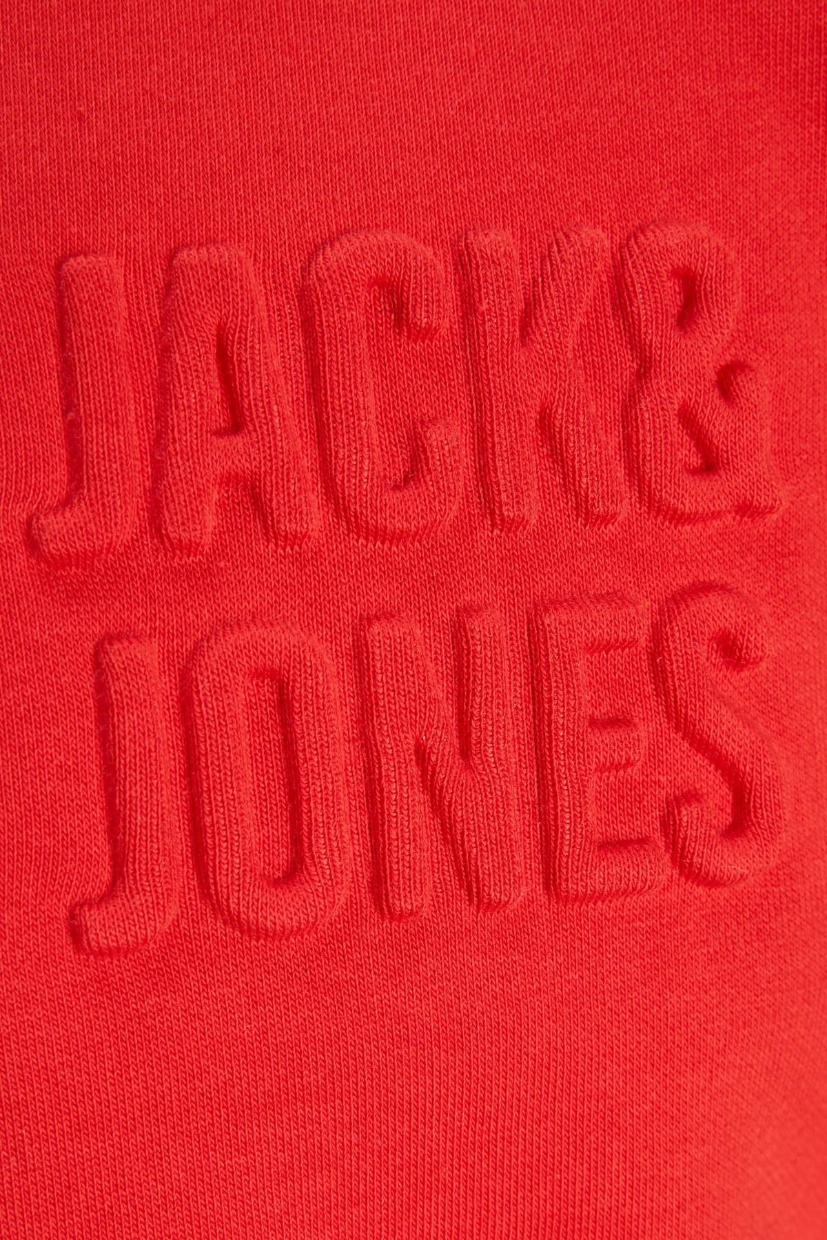 Jack & Jones JORNEWOVE Erkek Dik Yaka Sweatshirt Günlük Rahat Şık 