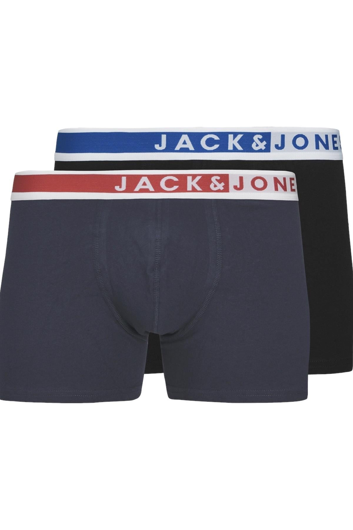 JACKARIM SOLID TRUNKS 2 PACK LACİVERT 12266162