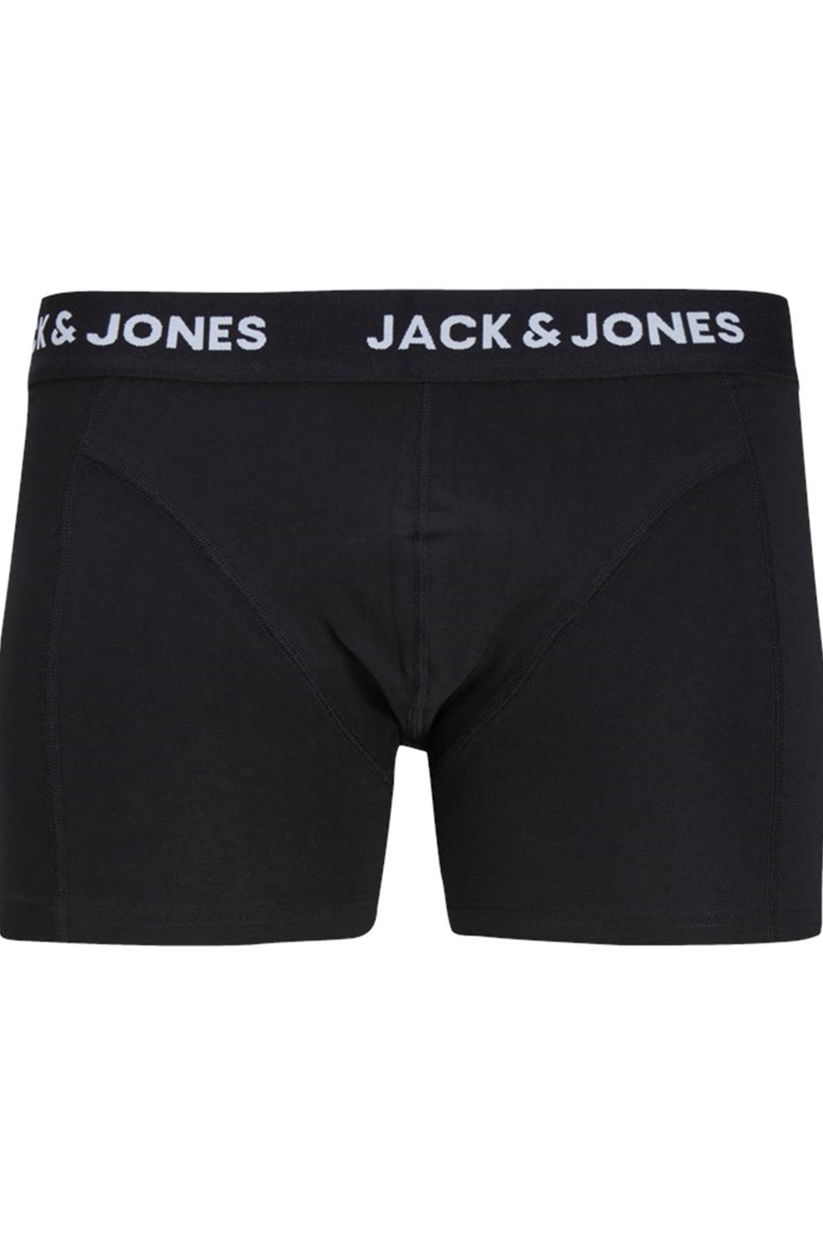 JACK&JONES JACANTHONY TRUNKS 3 PACK BLACK 12171944 