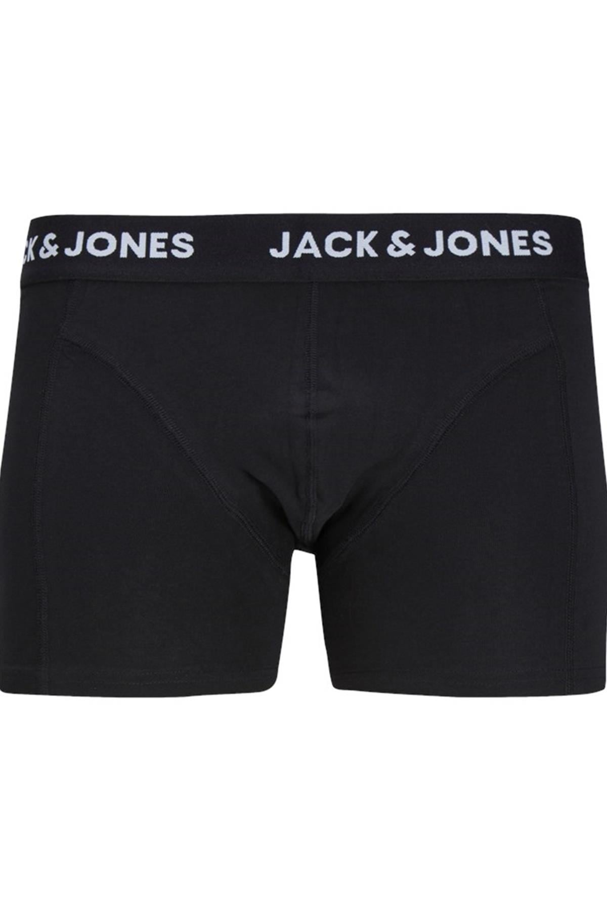 JACK&JONES JACANTHONY TRUNKS 3 PACK BLACK 12171944 