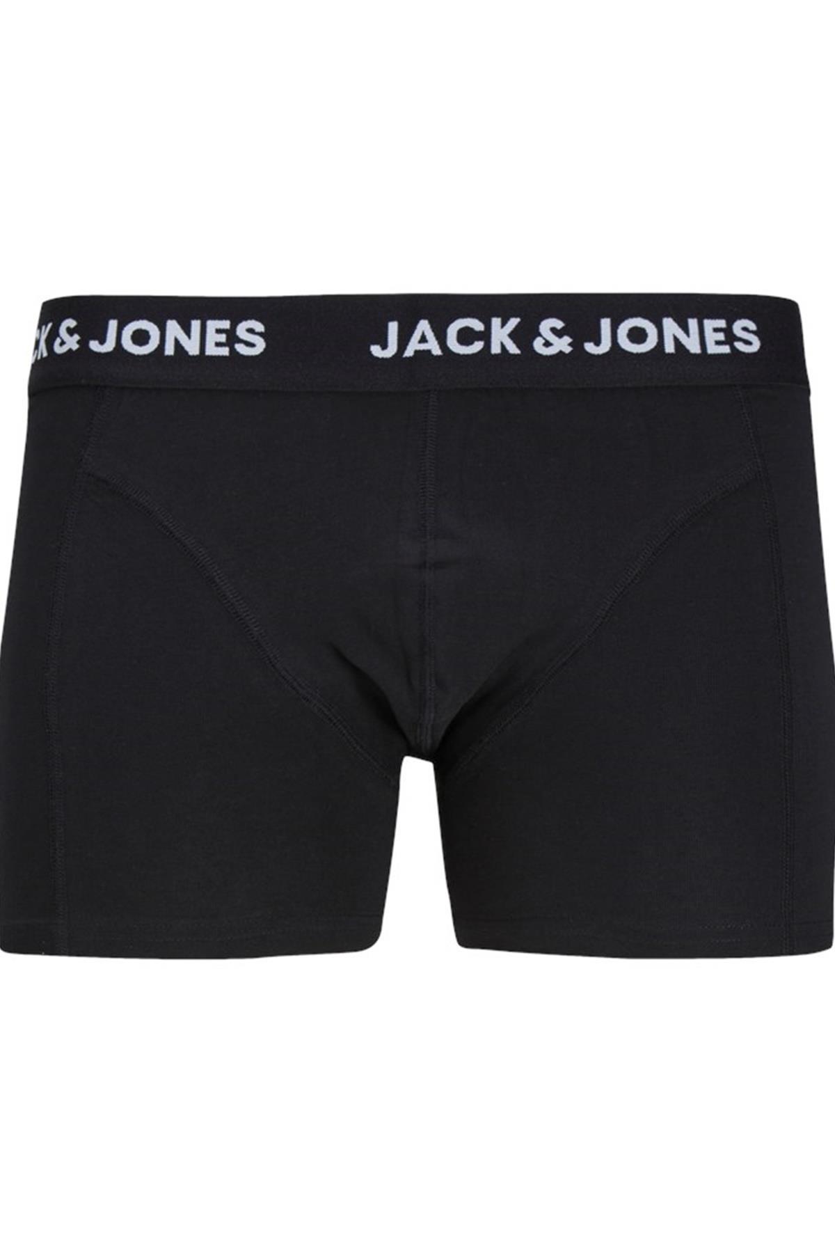 JACK&JONES JACANTHONY TRUNKS 3 PACK BLACK 12171944 