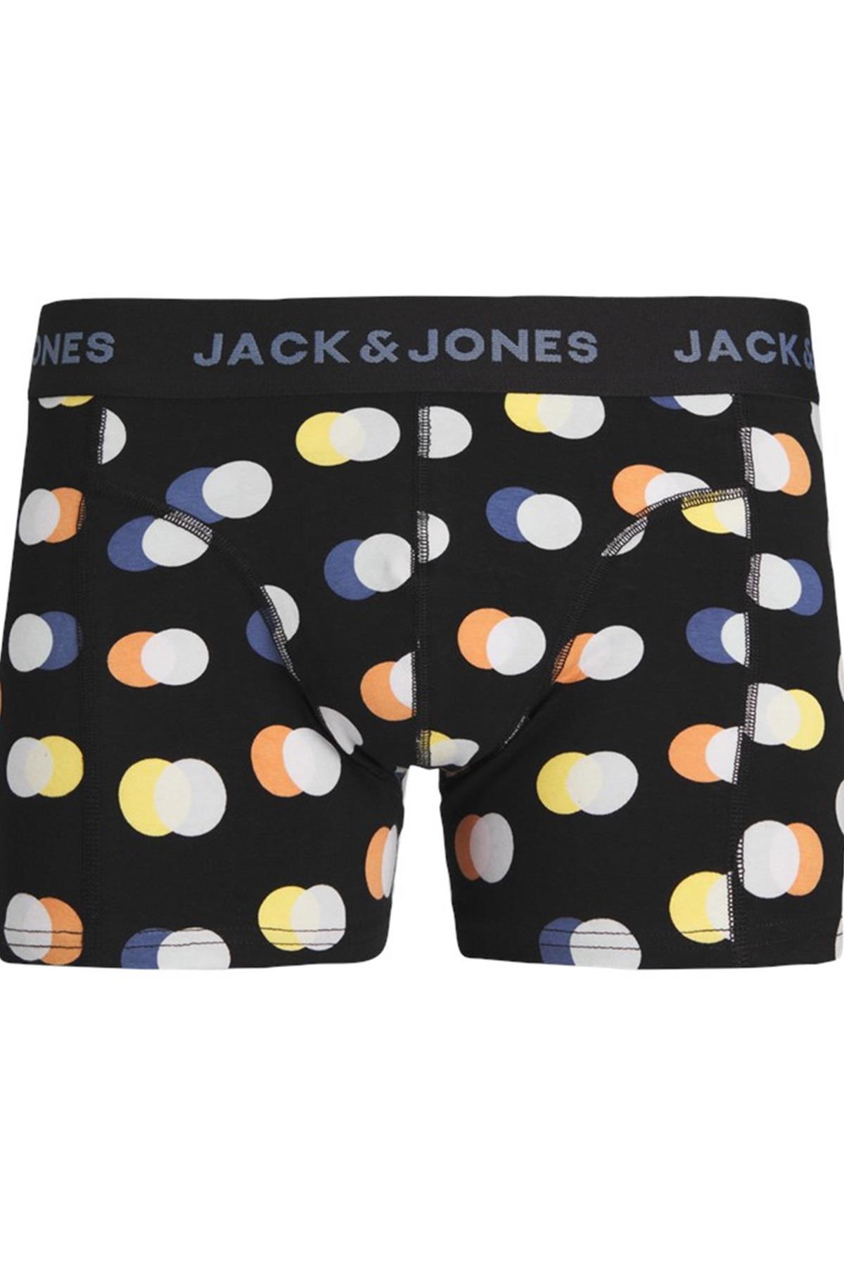 JACK&JONES JACREESE TRUNKS 3 PACK SN 12255820 SİYAH