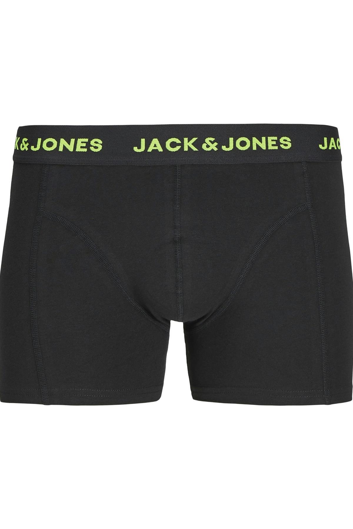 JACZANE SOLID TRUNKS 3 PACK KIRMIZI