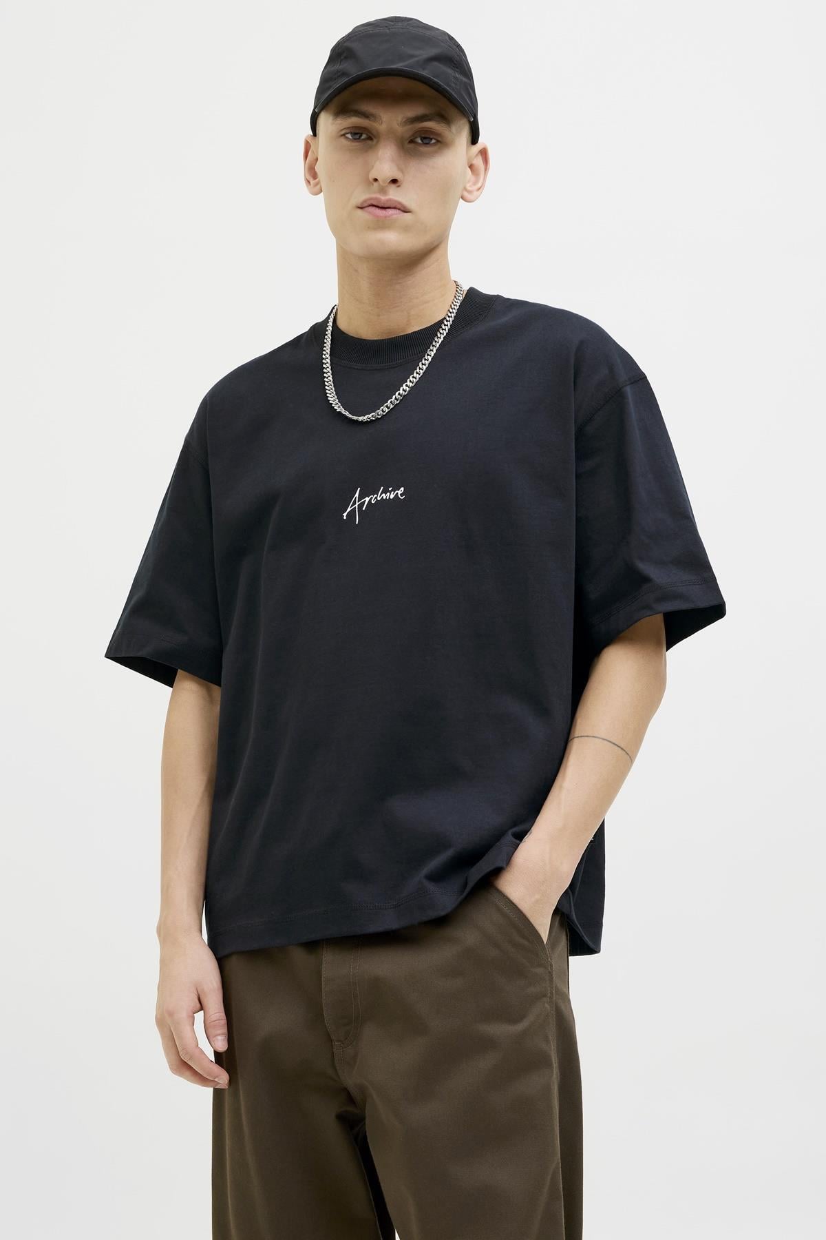 JCODYNAMIC SCRIPT TEE SS CREW NECK 