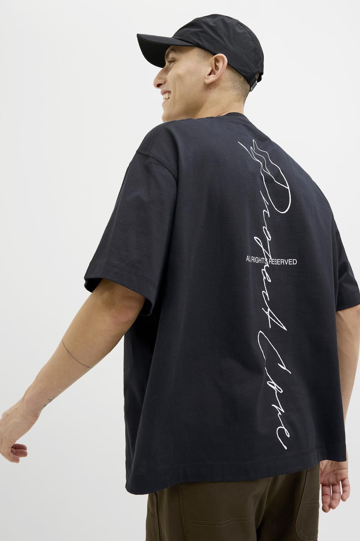JCODYNAMIC SCRIPT TEE SS CREW NECK 