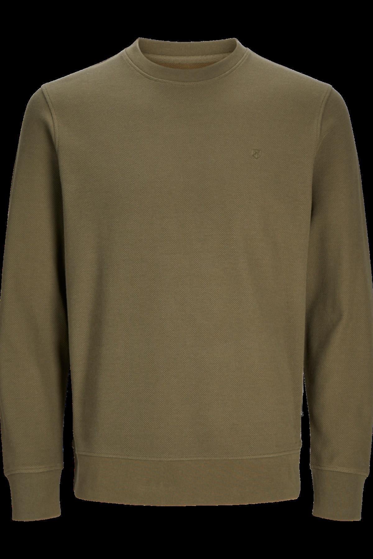 JPRBLAROWAN STRUCTURED SWEAT CREW NECK HAKİ12259351