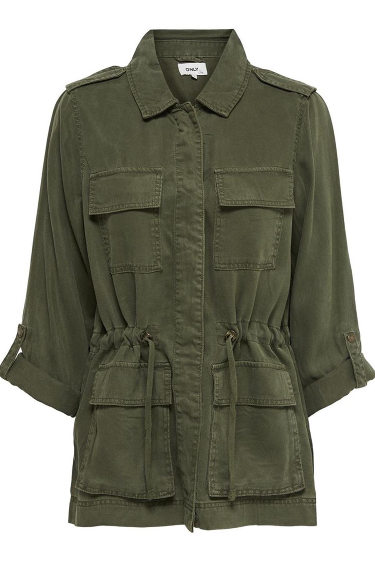 ONLY ONLKENYA B LIFE UTILITY JACKET CC OTW15309829 HAKİ