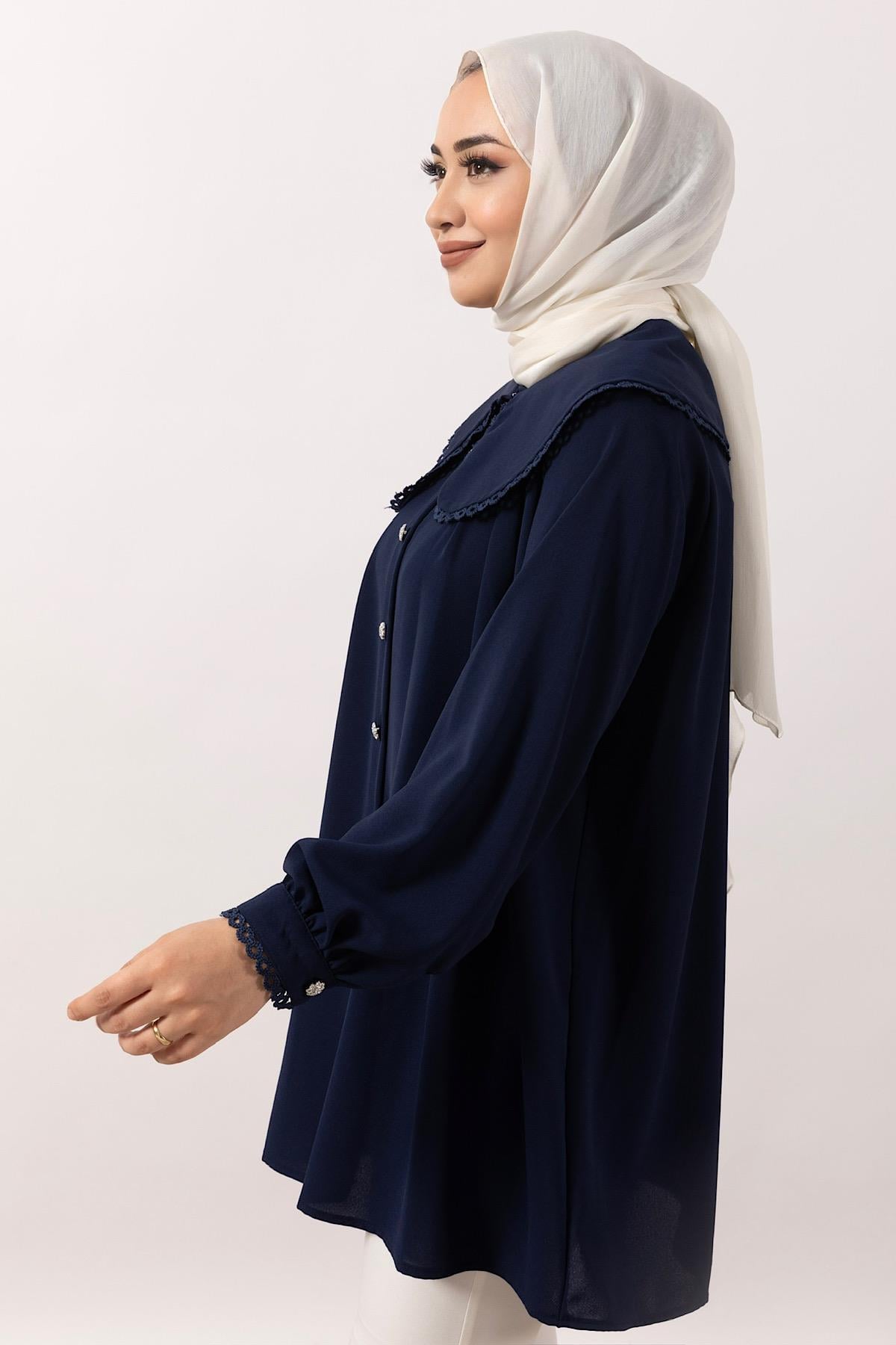 Dantelli Bebe Taka Tunik Lacivert