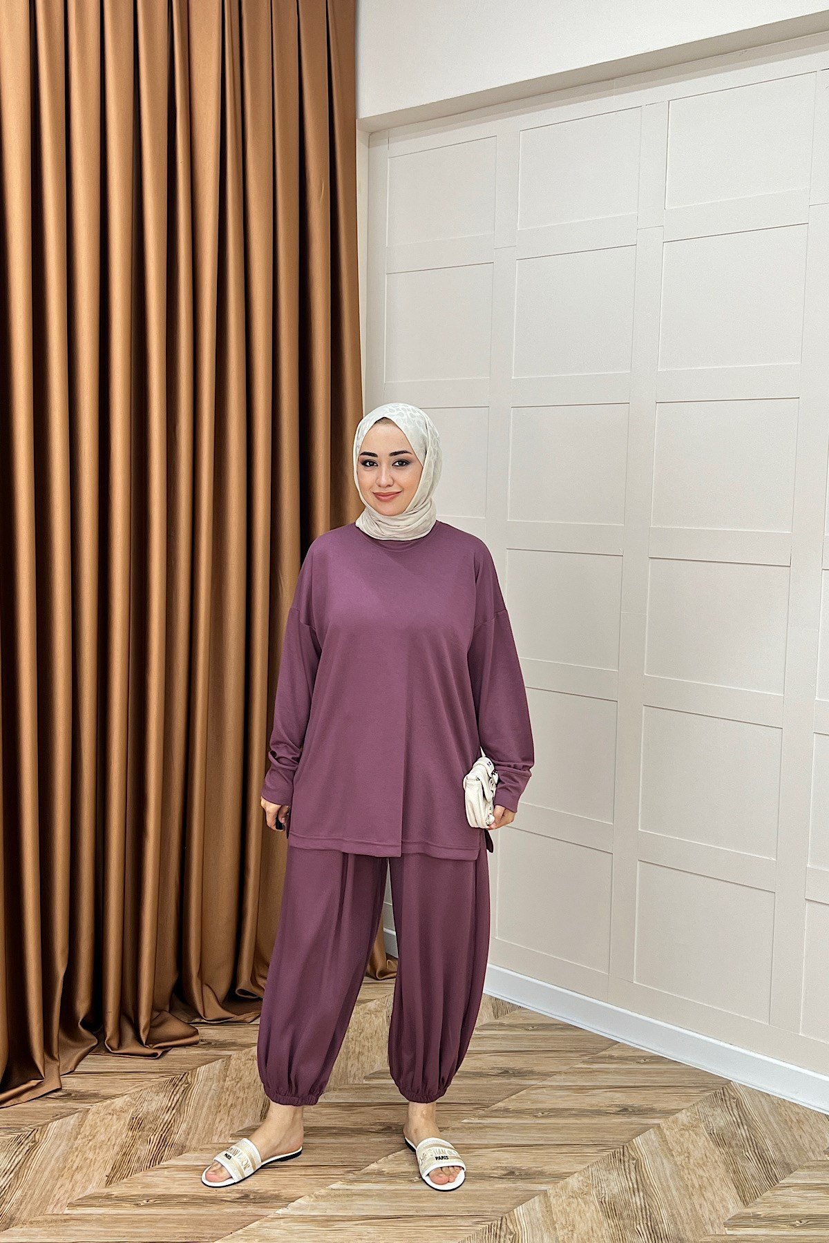 Ela İkili Takım Mürdüm